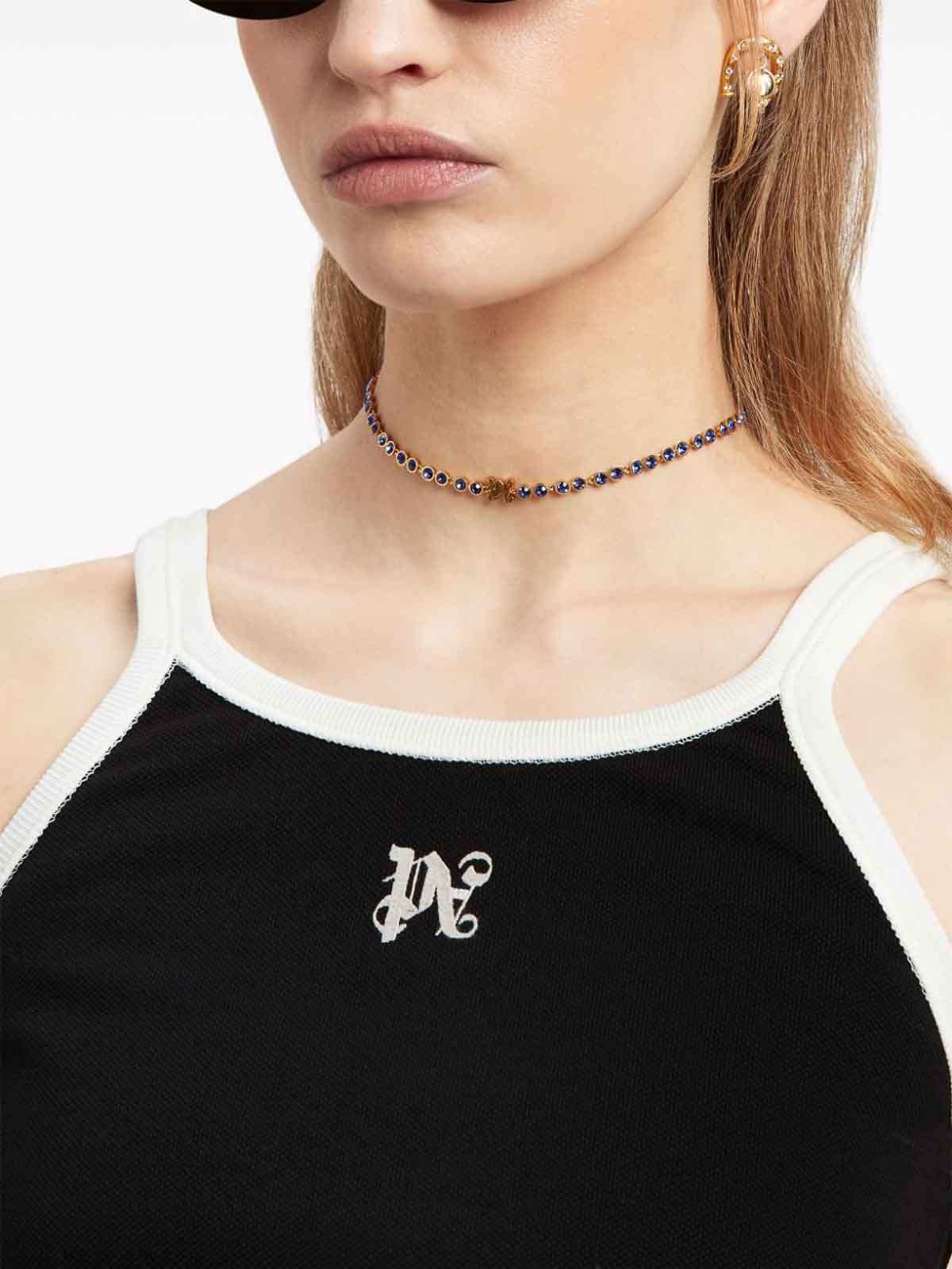 Logoed top PWAD060S24FAB0011003 (Palm Angels / タンクトップ・キャミソール ) | Palm Angels (パームエンジェルス)(5)