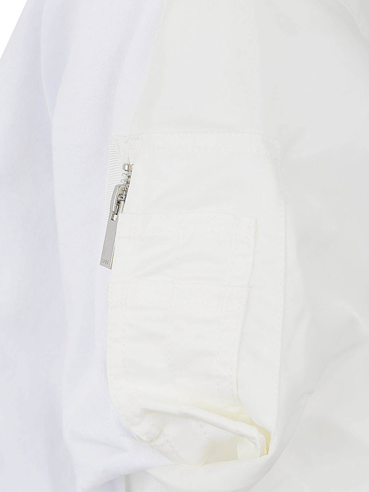 Nylon twill x cotton jersey t-shirt 2407169101 (sacai / Tシャツ・カットソー ) | sacai (サカイ)(2)
