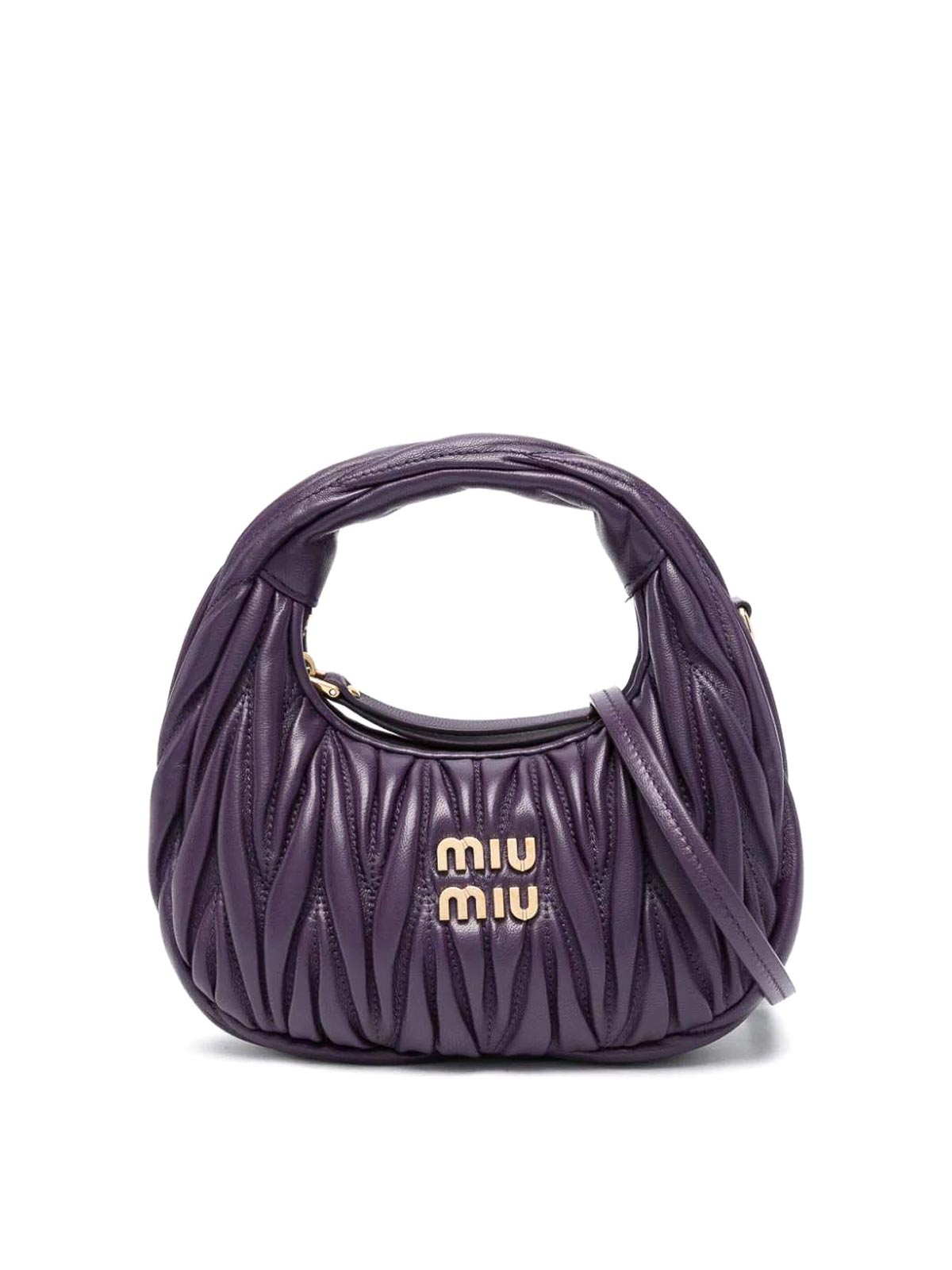 Matelasse mini bag 5BP078VOOON88F0030 (MIU MIU / ハンドバッグ・ショルダーバッグ ) | MIU MIU (ミュウミュウ)