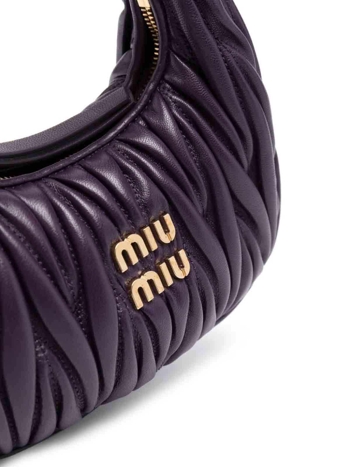 Matelasse mini bag 5BP078VOOON88F0030 (MIU MIU / ハンドバッグ・ショルダーバッグ ) | MIU MIU (ミュウミュウ)(4)