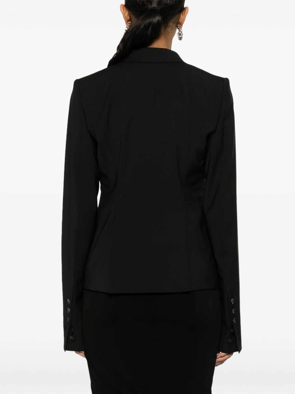 Wool Single-Breasted Blazer RP01D2764WL09 (Rick Owens / スーツ・ジャケット ) | Rick Owens (リック オウエンス)(2)