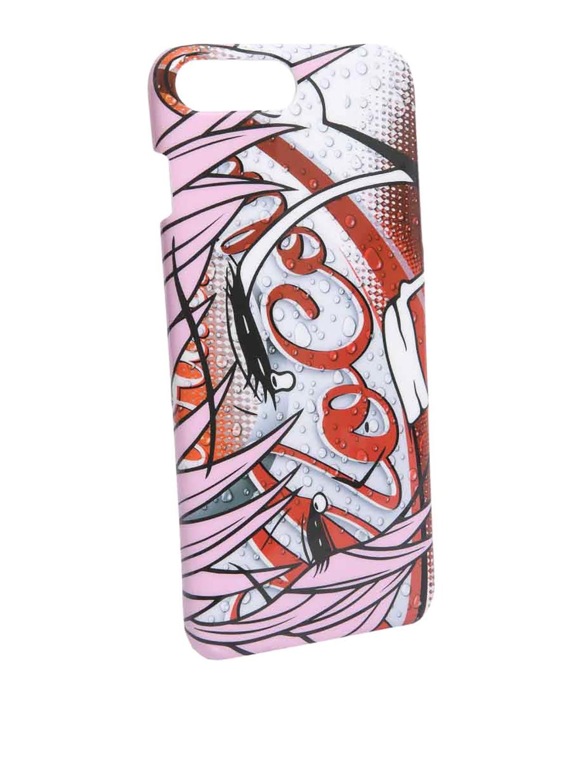 Capsule printed iphone 7 plus & 8 plus case 797983521115 (MOSCHINO / テックアイテム ) | MOSCHINO (モスキーノ)(1)