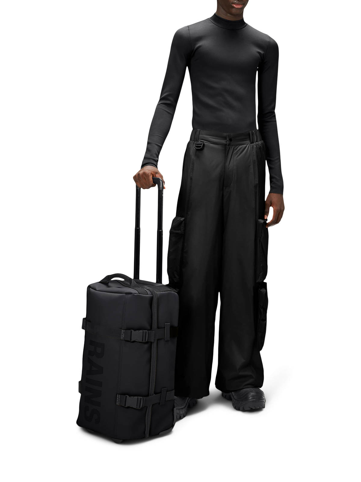 Trolley Texel cabin bag 13460BLACK (RAINS / ビジネス・トラベルバッグ ) | RAINS (レインズ)(4)