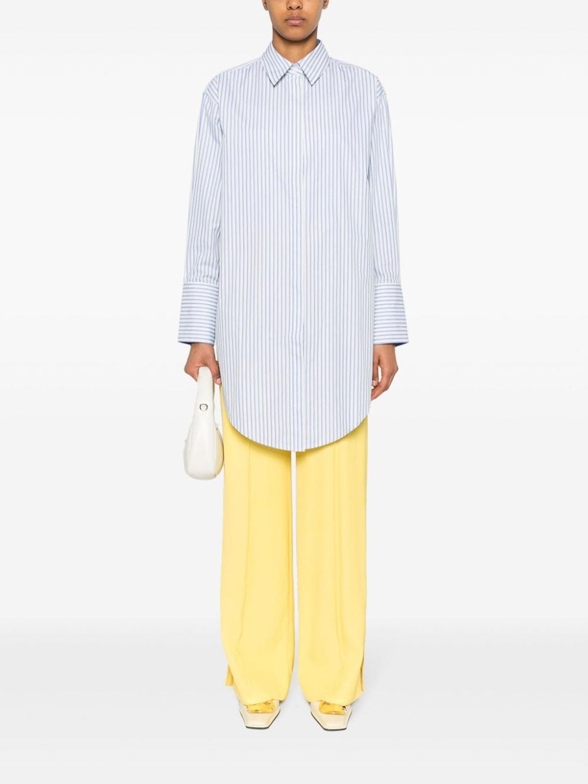 Blouse 1124WSH005206CCHAMOMILEOXFORDBLUE (VICTORIA BECKHAM / シャツ・ブラウス ) | VICTORIA BECKHAM (ヴィクトリア ベッカム)(3)