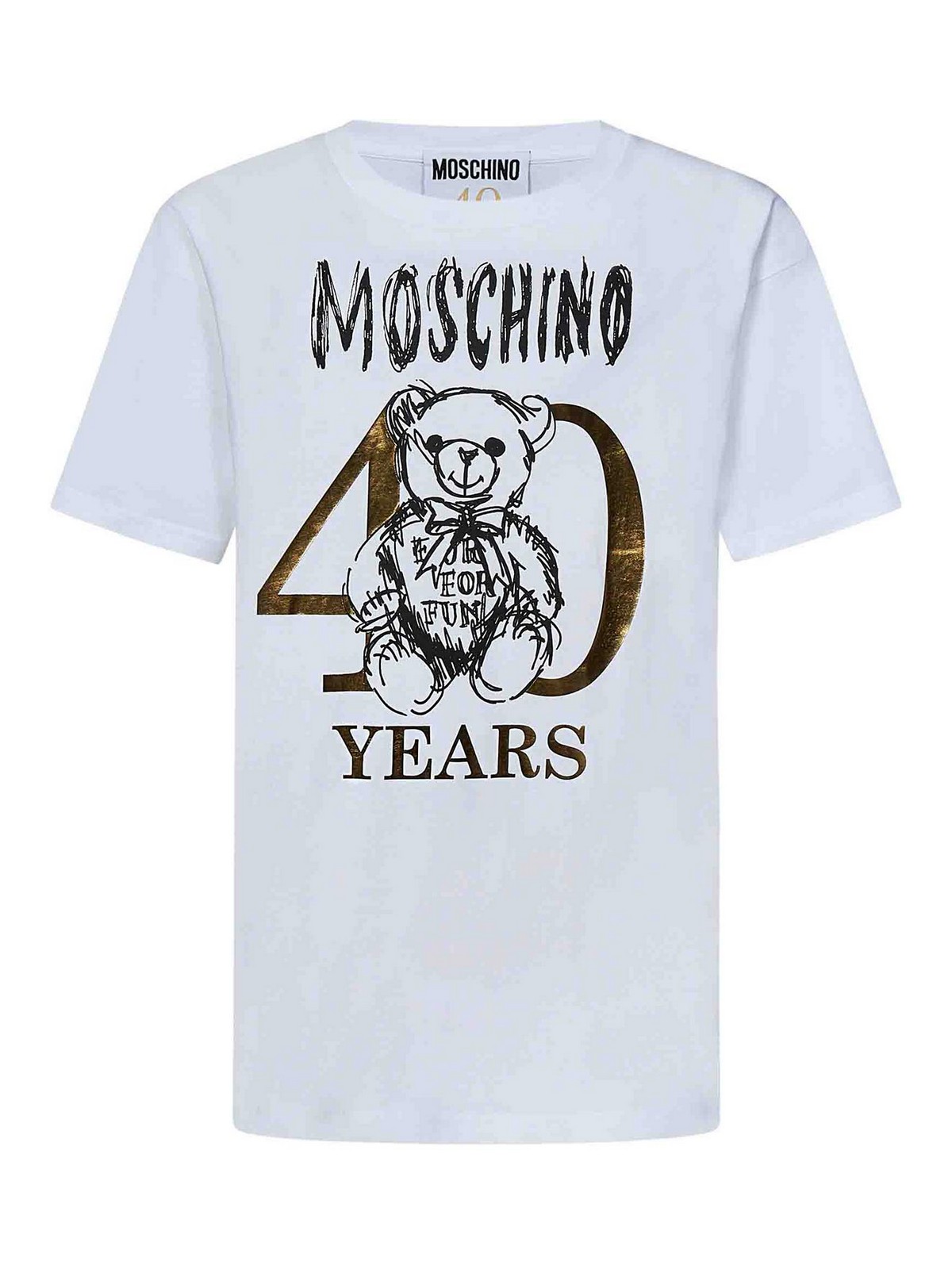 Jersey T-Shirt 070504411001 (MOSCHINO / Tシャツ・カットソー ) | MOSCHINO (モスキーノ)