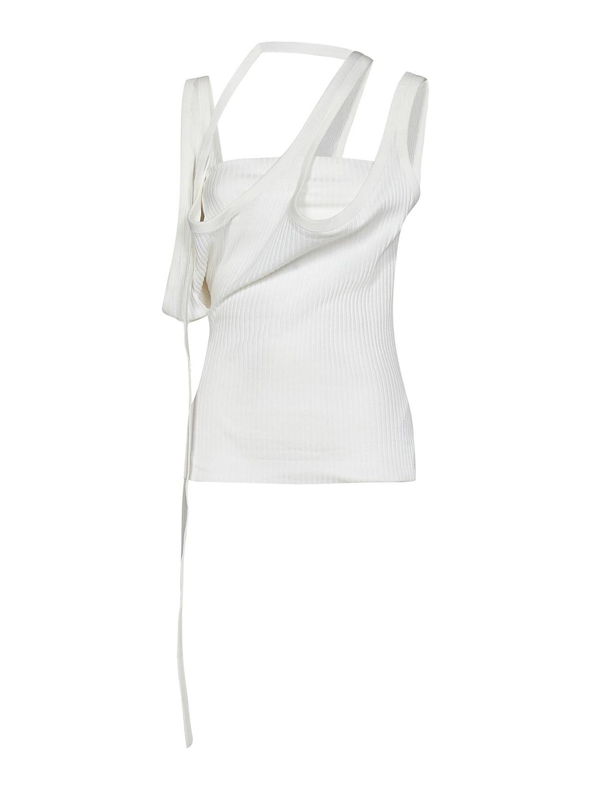 Cotton jersey top 246WCT260J043001 (THE ATTICO / タンクトップ・キャミソール ) | THE ATTICO (ジ・アティコ)
