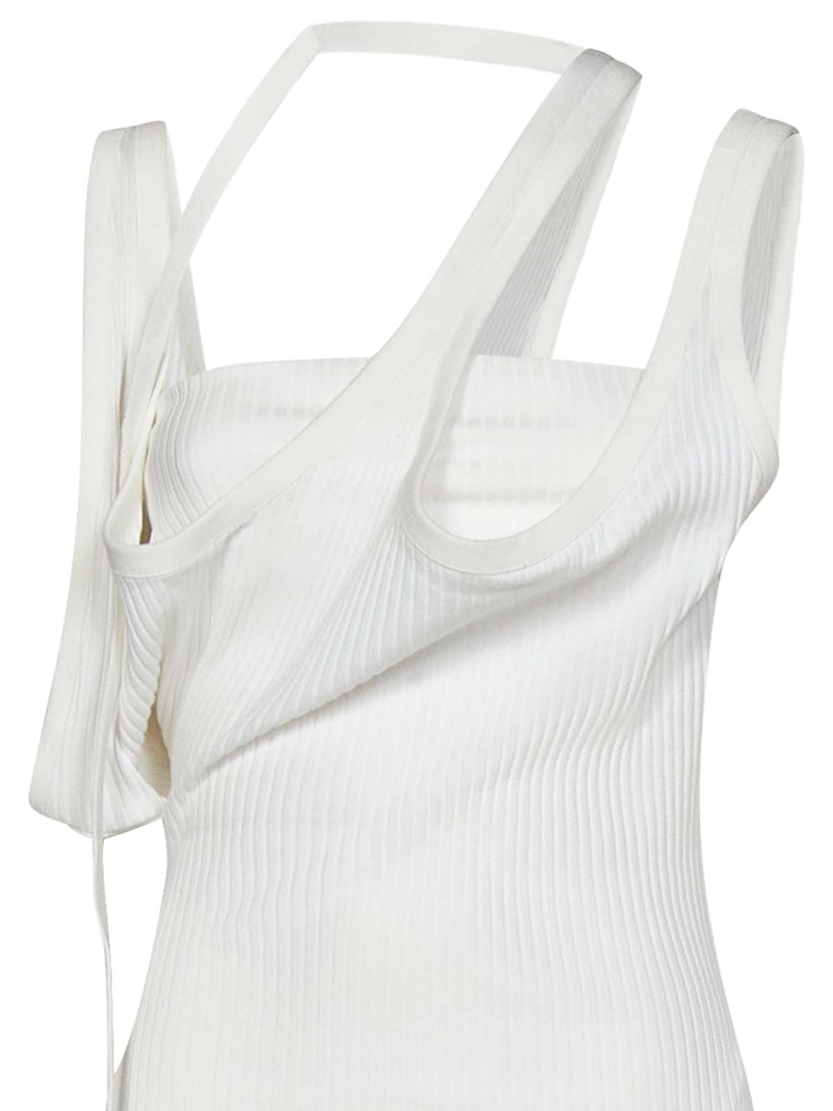 Cotton jersey top 246WCT260J043001 (THE ATTICO / タンクトップ・キャミソール ) | THE ATTICO (ジ・アティコ)(2)
