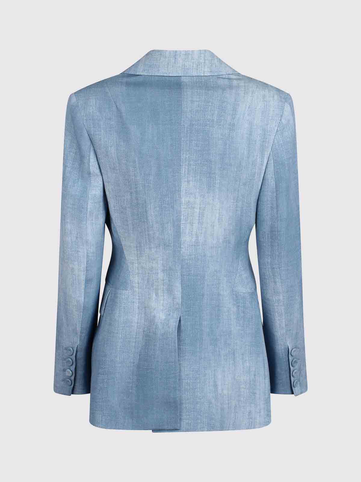 Blazer With Denim Print D446I304EMYS4217 (ERMANNO SCERVINO / ブレザー・ジャケット ) | ERMANNO SCERVINO (エルマンノ シェルヴィーノ)(1)