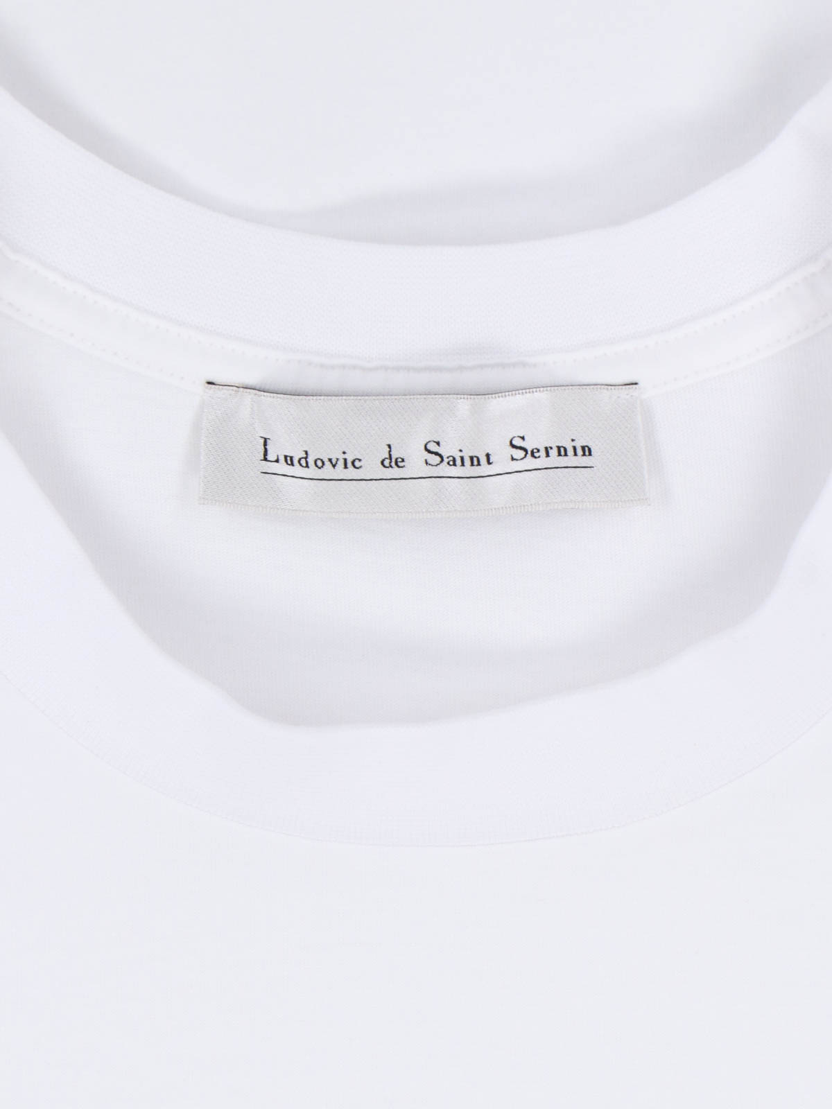 Cotton t-shirt COTP003UJEWHITE (Ludovic De Saint Sernin / Tシャツ・カットソー ) | Ludovic De Saint Sernin (ルドヴィック ド サン セルナン)(2)