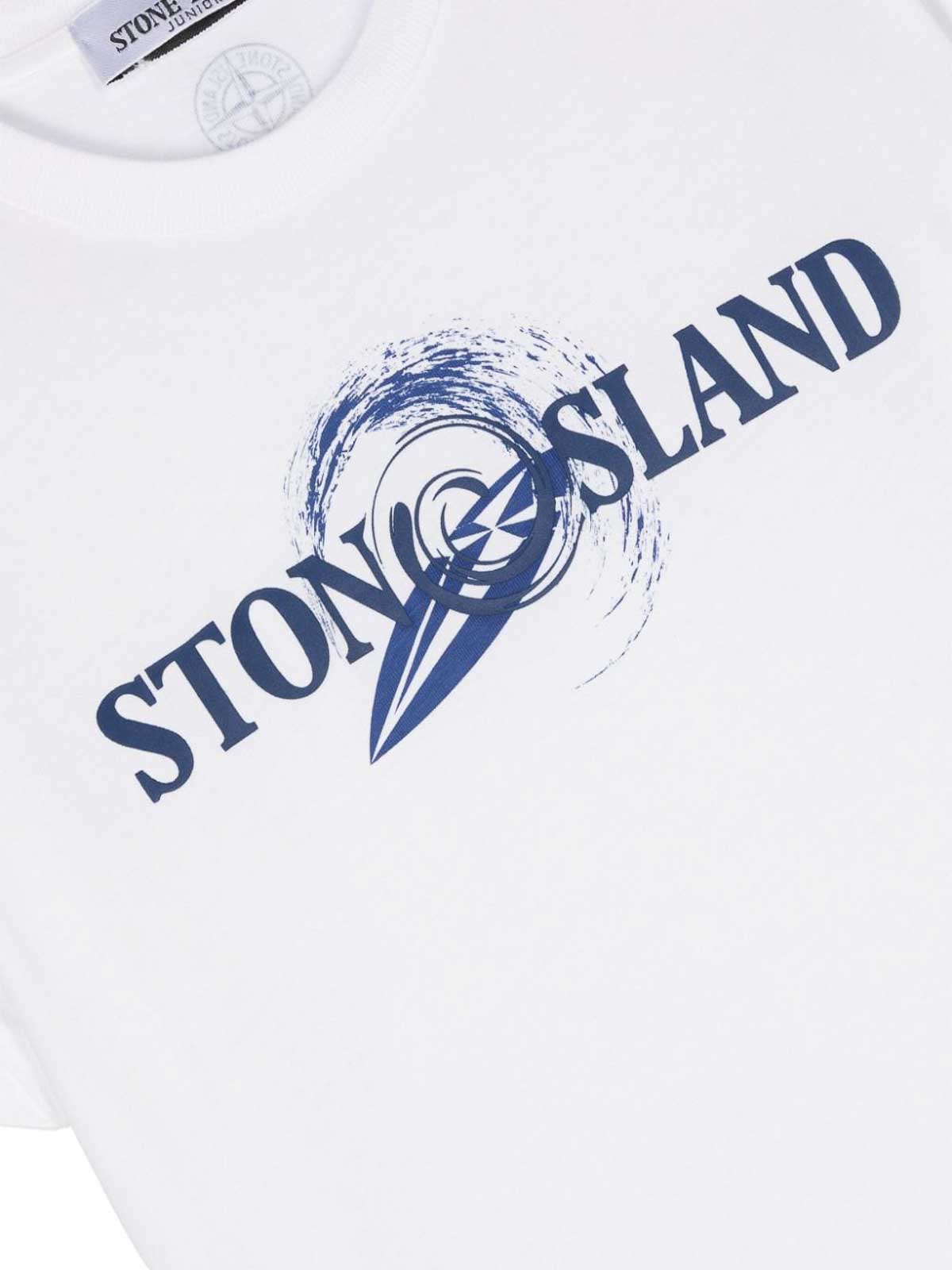 Printed T-Shirt 801621073V0001 (STONE ISLAND / Tシャツ・カットソー ) | STONE ISLAND (ストーンアイランド)(1)