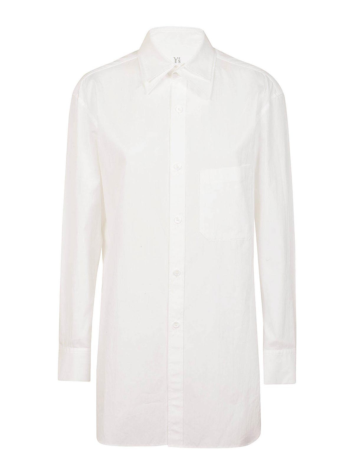 Cotton shirt YSB040011 (Yohji Yamamoto / シャツ・ブラウス ) | Yohji Yamamoto (ヨウジヤマモト)