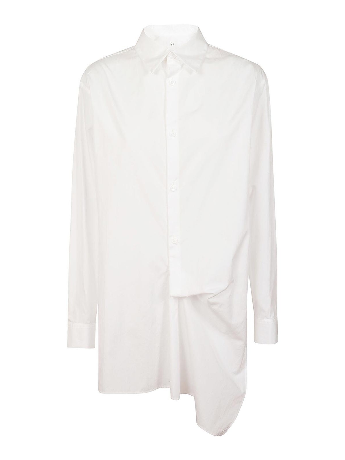 Cotton shirt YSB120011 (Yohji Yamamoto / シャツ・ブラウス ) | Yohji Yamamoto (ヨウジヤマモト)