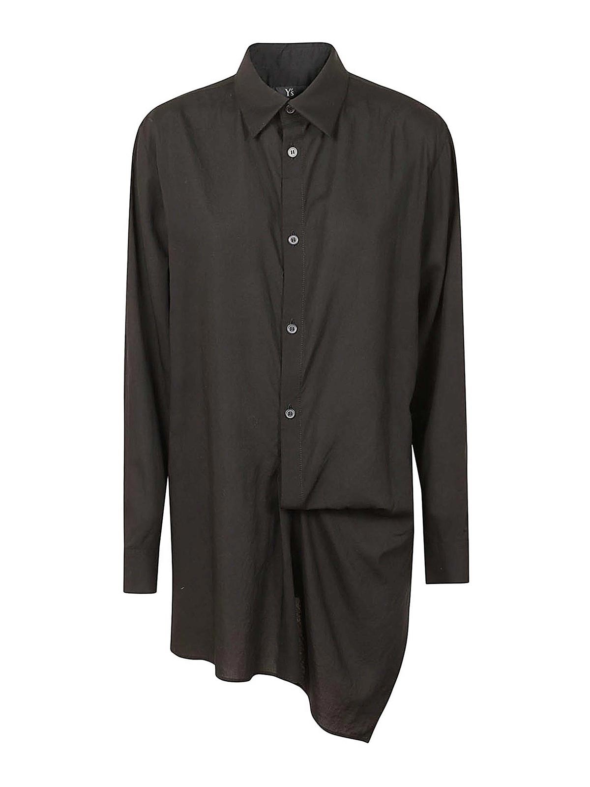 Canvas shirt YSB122032 (Yohji Yamamoto / シャツ・ブラウス ) | Yohji Yamamoto (ヨウジヤマモト)
