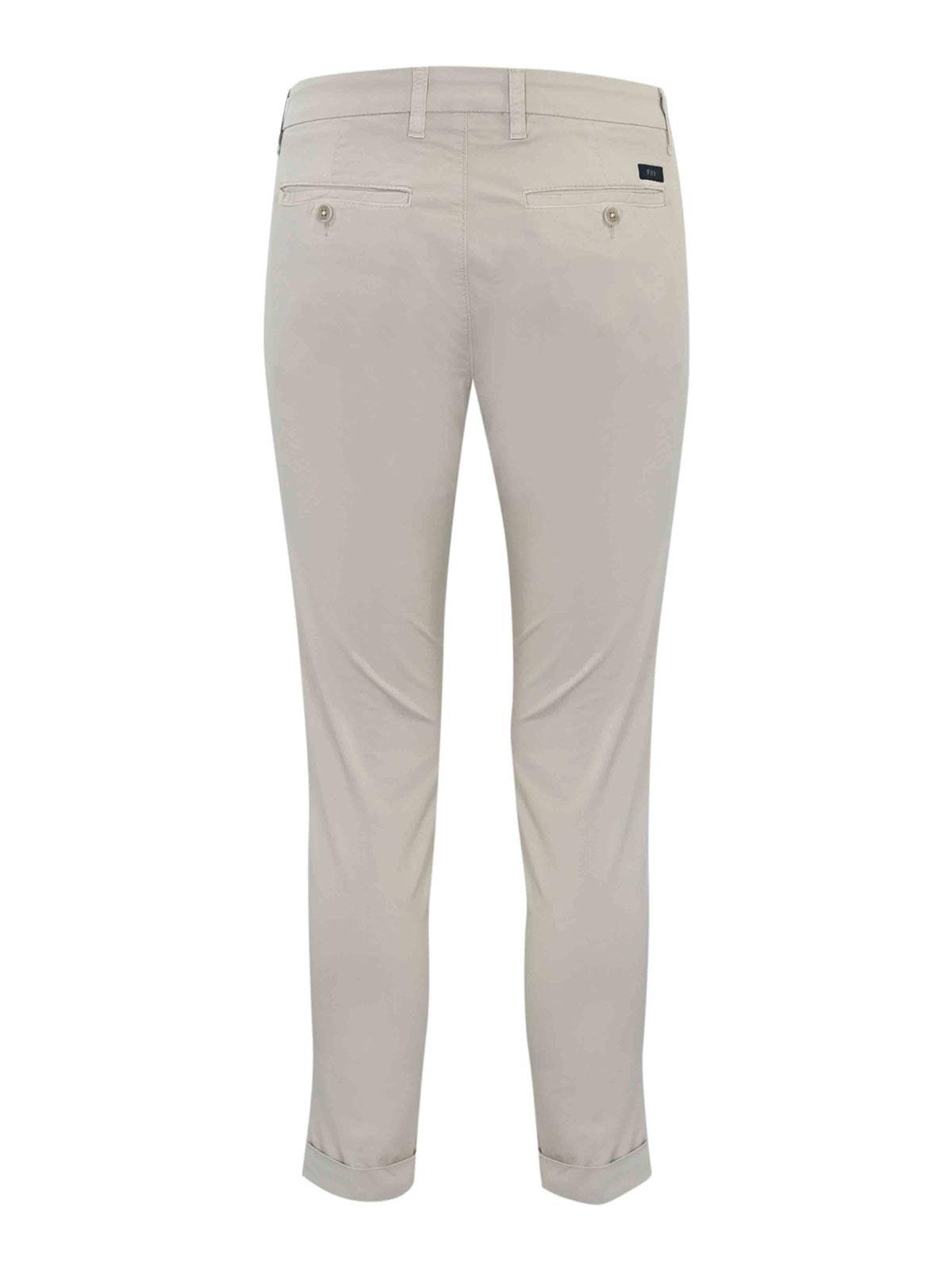 Capri Trousers With Turn-Up NTM8648187TGURB400 (Fay / パンツ ) | Fay (フェイ)(1)