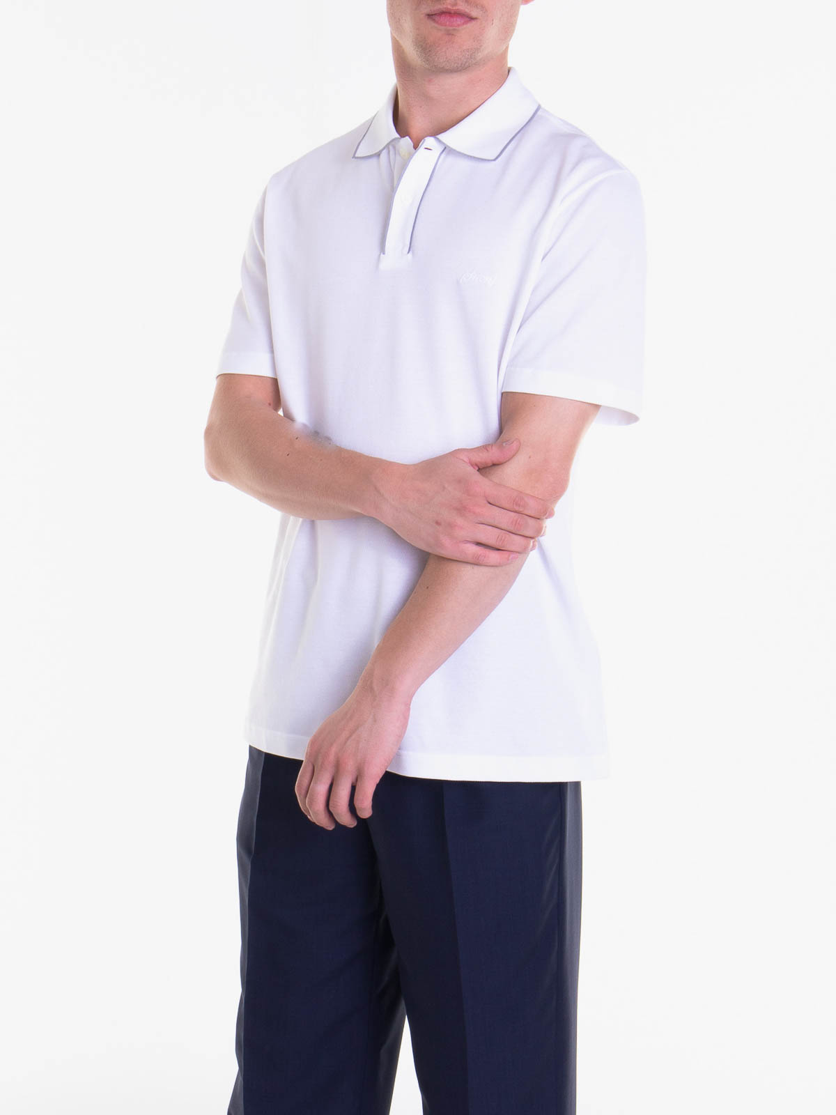 Logo T-Shirt UJPG0LPA6279019 (Brioni / ポロシャツ ) | Brioni (ブリオーニ)(2)