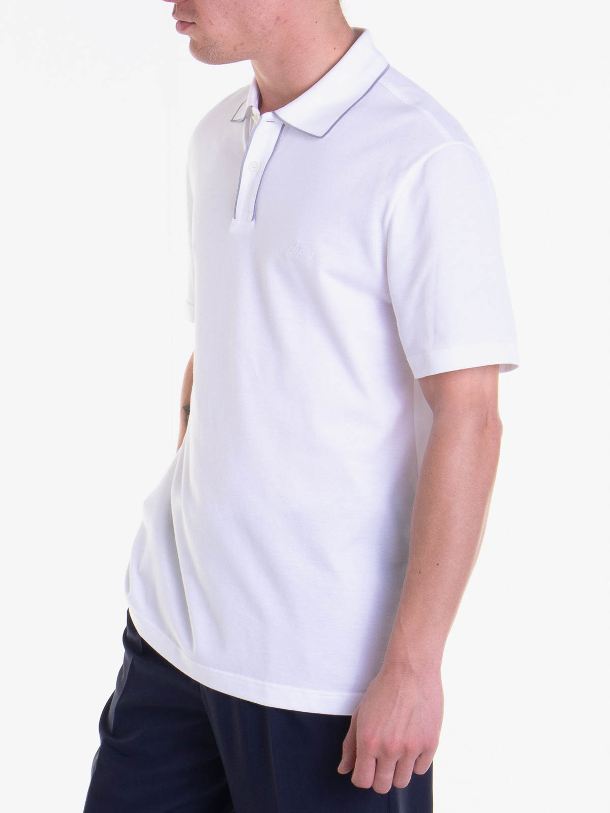 Logo T-Shirt UJPG0LPA6279019 (Brioni / ポロシャツ ) | Brioni (ブリオーニ)(4)