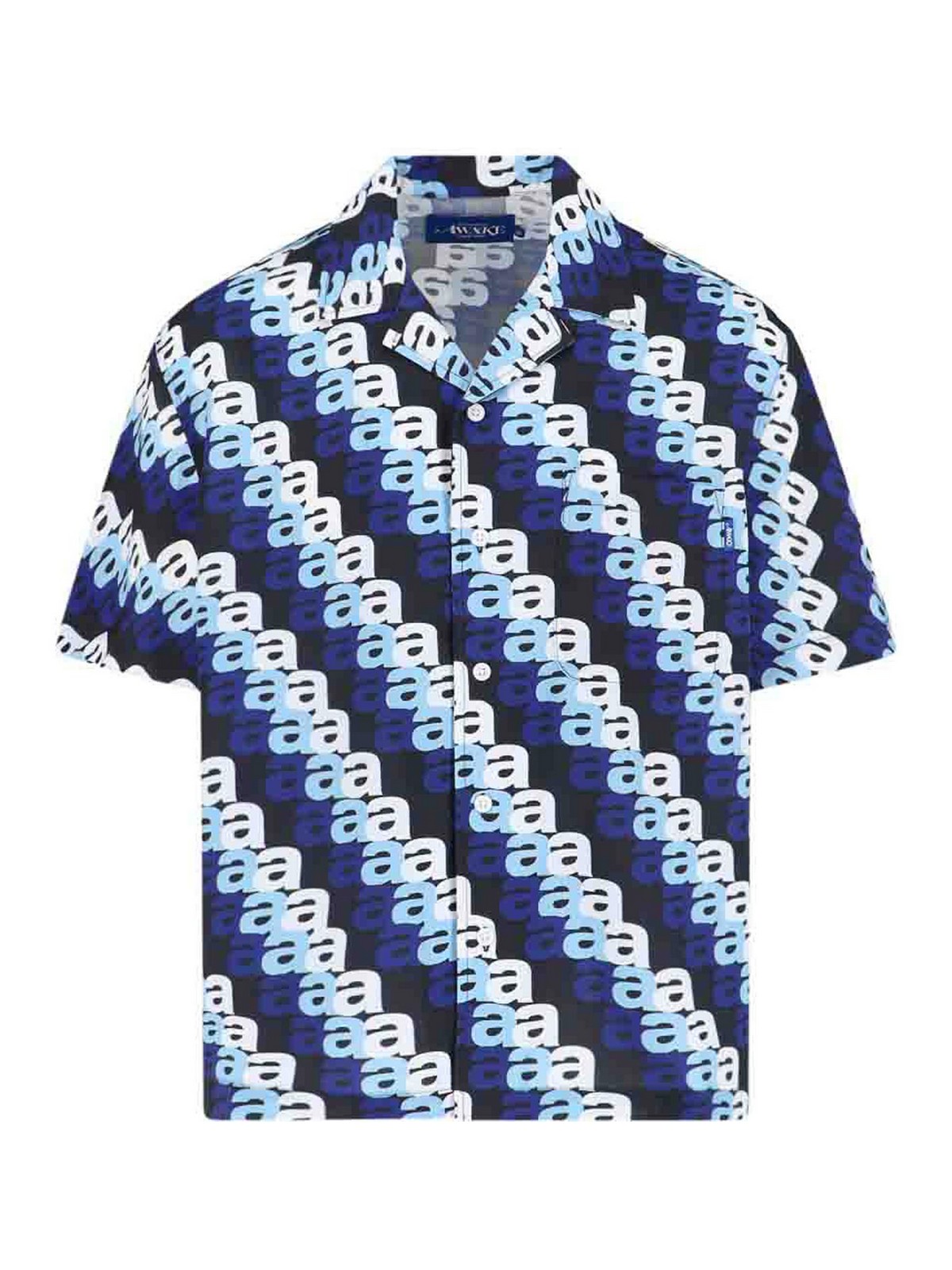 Printed Shirt AWKSP24TP005BLUEMULTI (AWAKE NY / シャツ・ブラウス ) | AWAKE NY (アウェイク ニューヨーク)