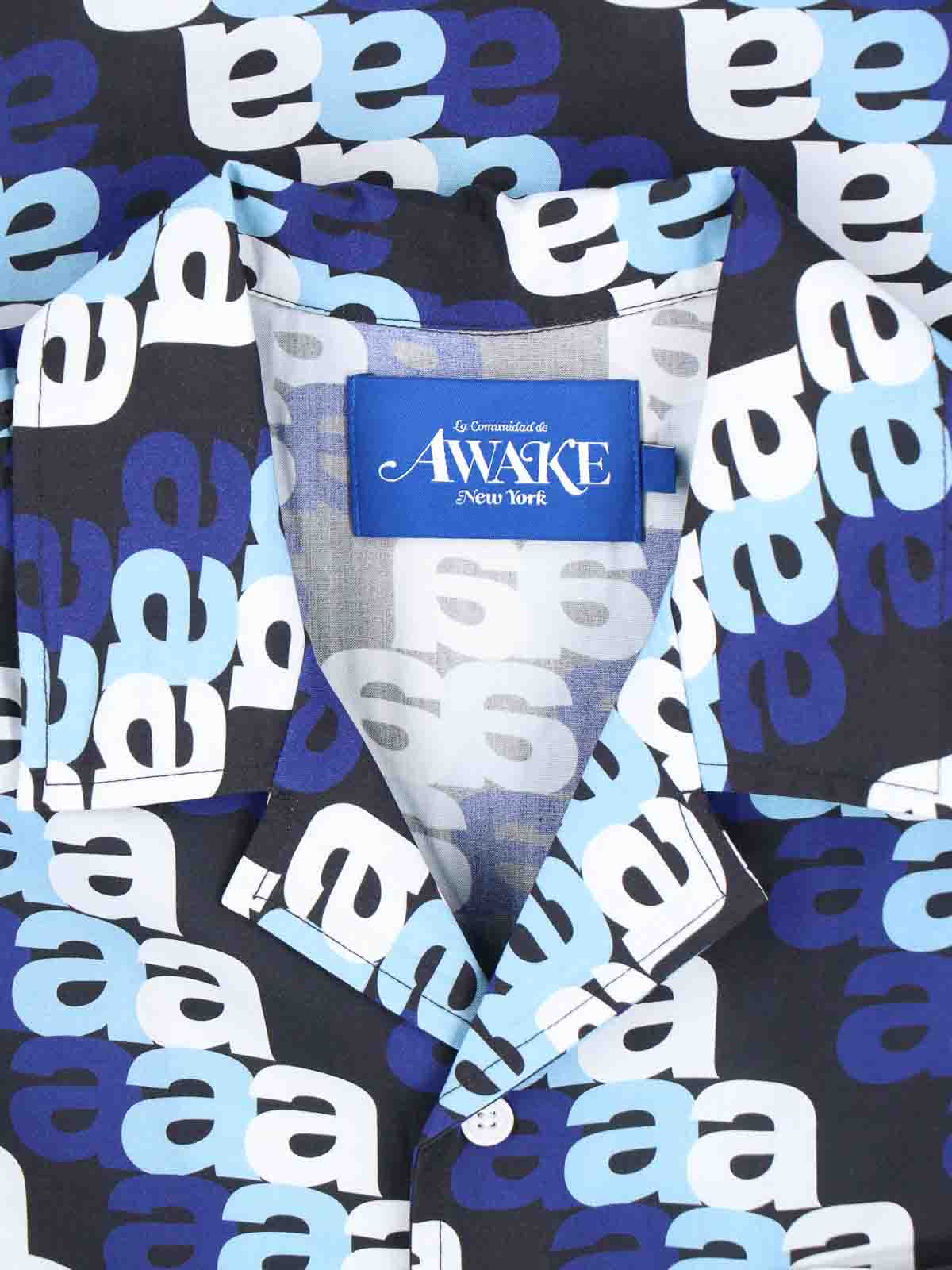 Printed Shirt AWKSP24TP005BLUEMULTI (AWAKE NY / シャツ・ブラウス ) | AWAKE NY (アウェイク ニューヨーク)(2)