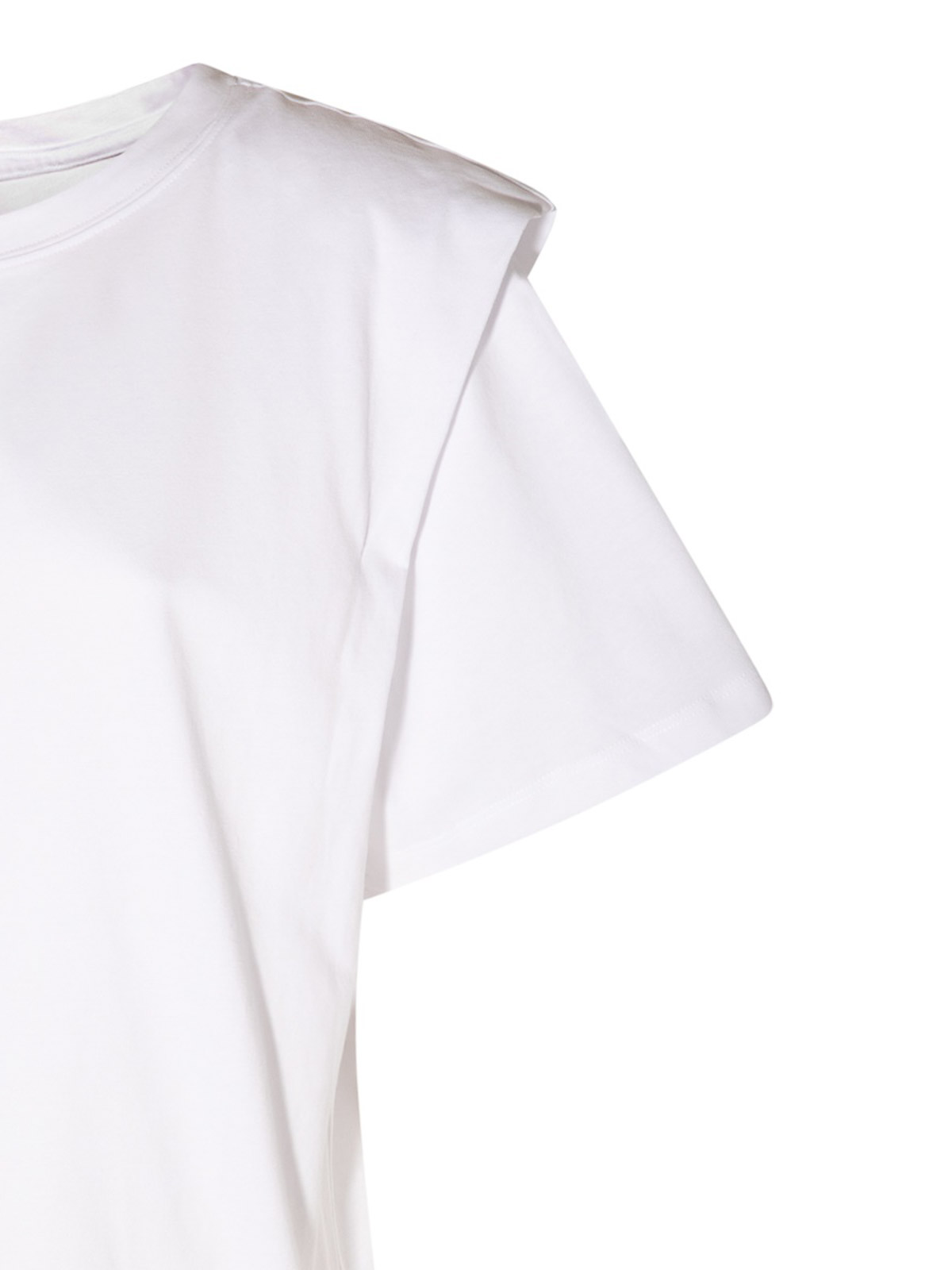 White Cotton T-Shirt TS0041FAA1N41I20WH (Isabel Marant / Tシャツ・カットソー ) | Isabel Marant (イザベル マラン)(2)