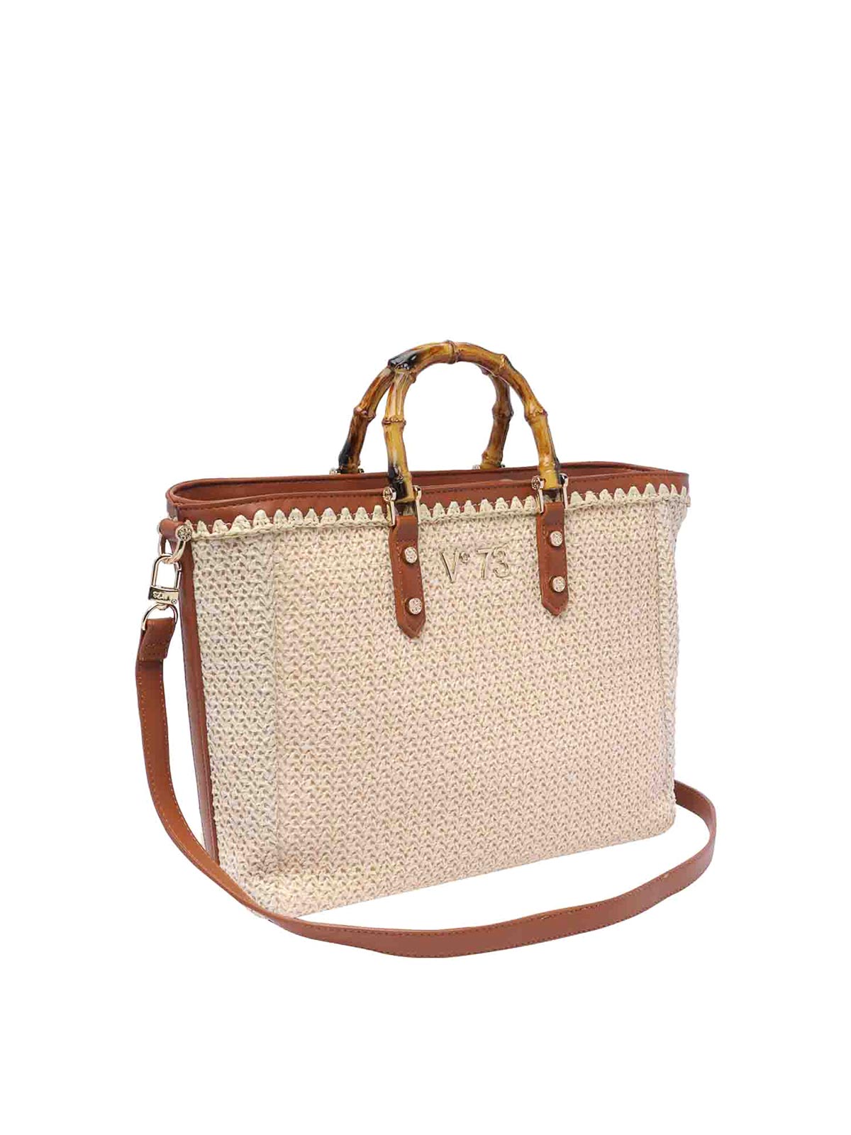 Antelope Tote Bag 73BS7Q101NATURALECUOIO (V°73 / トートバッグ ) | V°73 (ヴィ セッタンタトレ)(1)