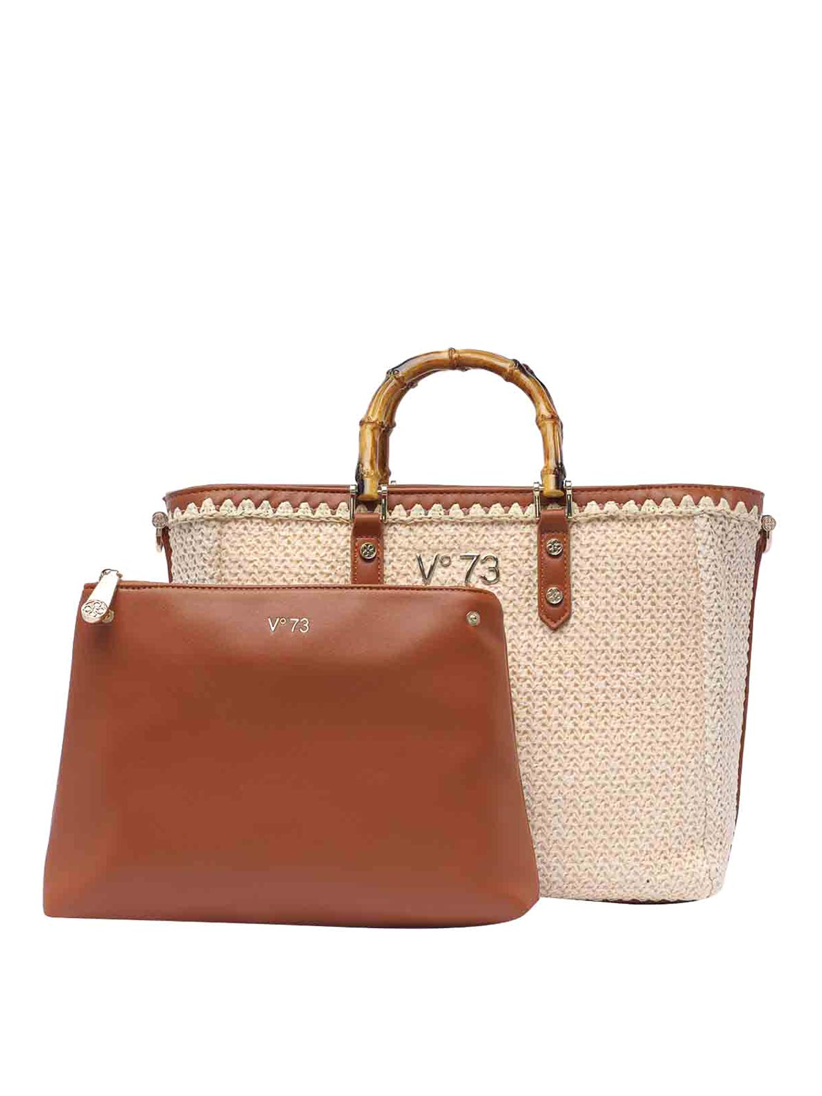Antelope Tote Bag 73BS7Q101NATURALECUOIO (V°73 / トートバッグ ) | V°73 (ヴィ セッタンタトレ)(3)