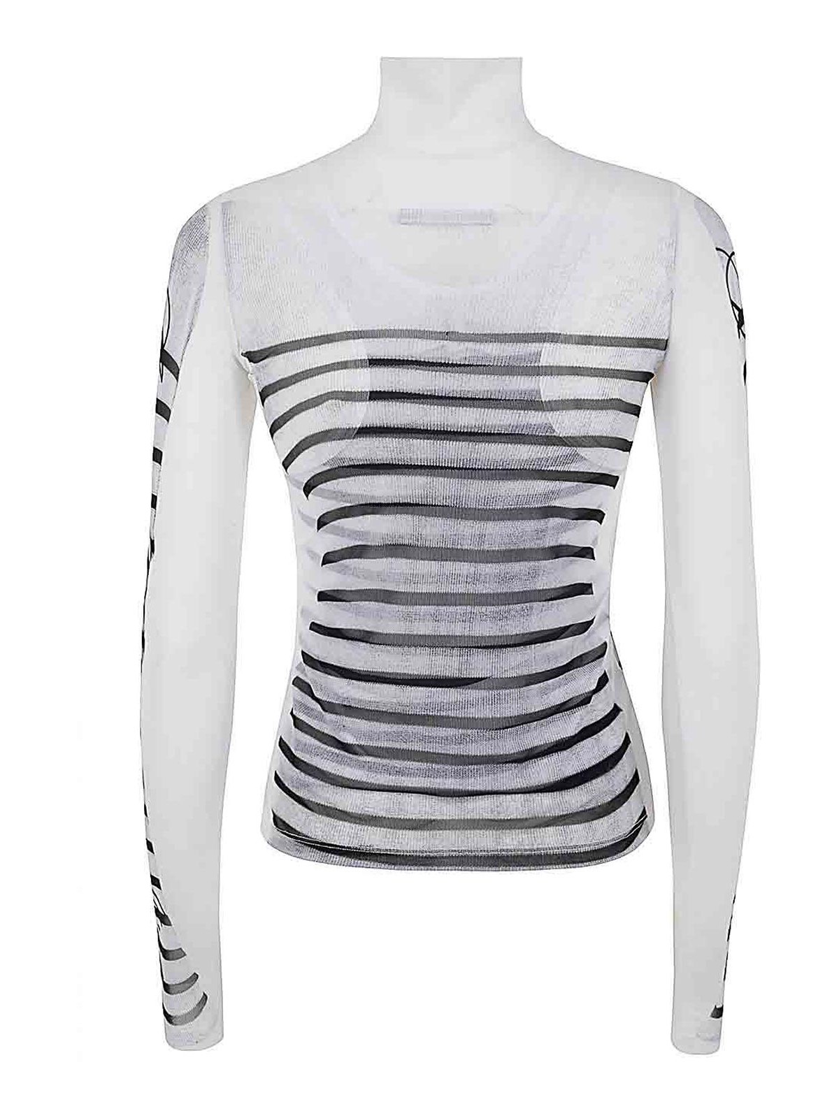 Spandex And Mesh Longsleeve Top 2430FTO198J559015900 (Jean Paul GAULTIER / Tシャツ・カットソー ) | Jean Paul GAULTIER (ジャンポール ゴルチエ)(1)