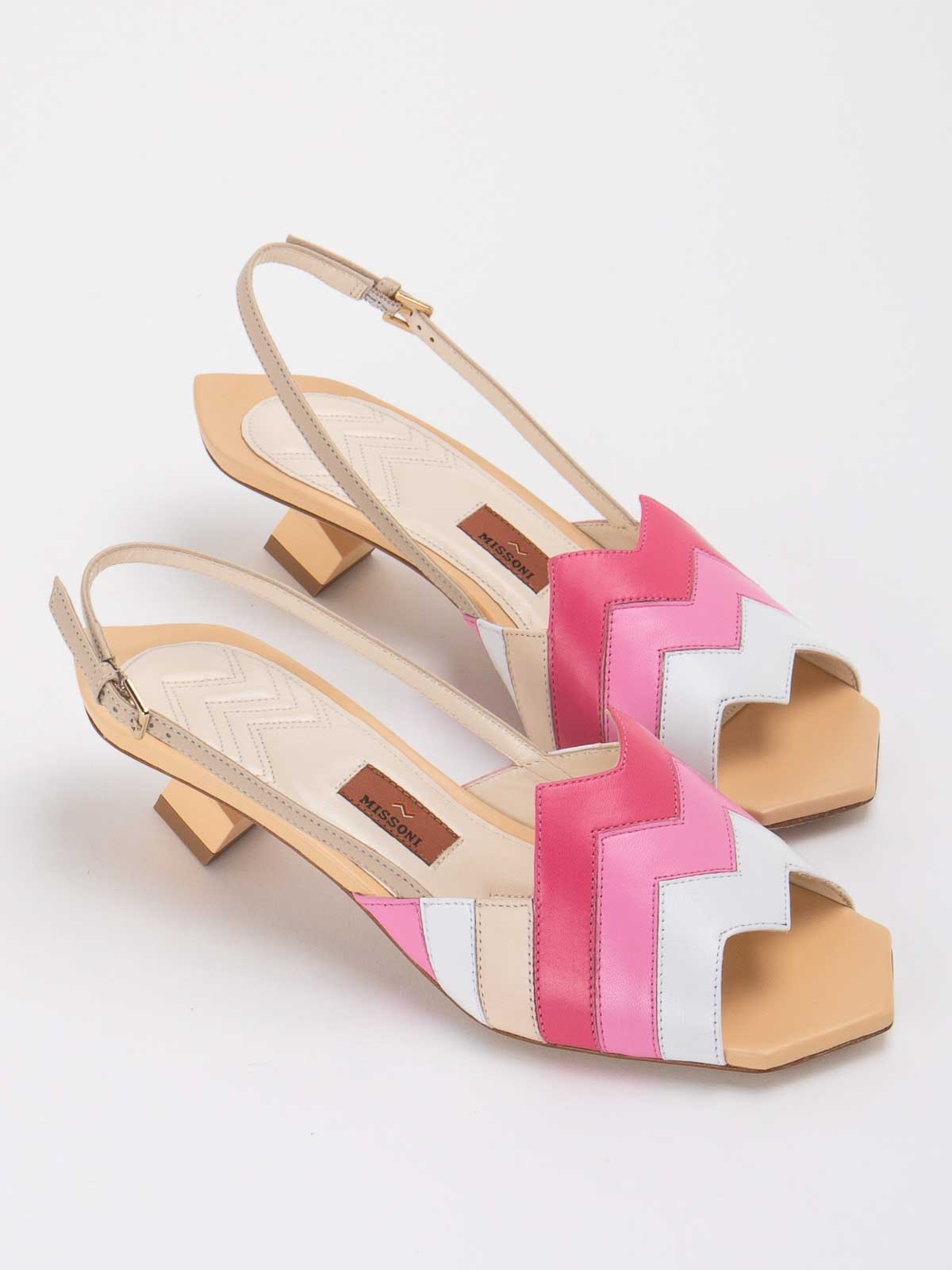 Laced Sandals M12005CAPRINAPPAPINK (MISSONI / サンダル ) | MISSONI (ミッソー二)(1)