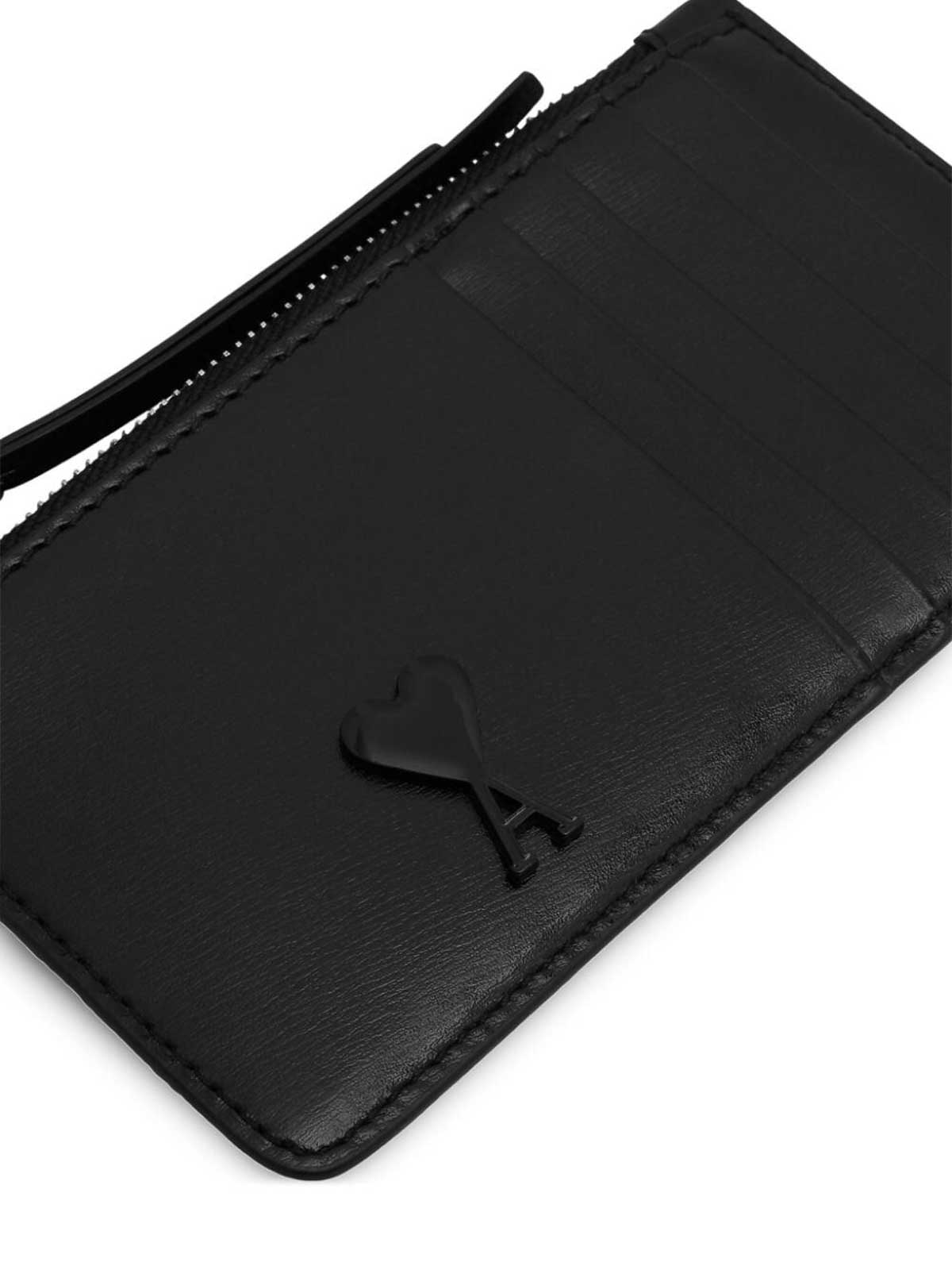 Zipped Card Holder USL100830001 (AMI Paris / 財布・カードケース ) | AMI Paris (アミパリス)(2)