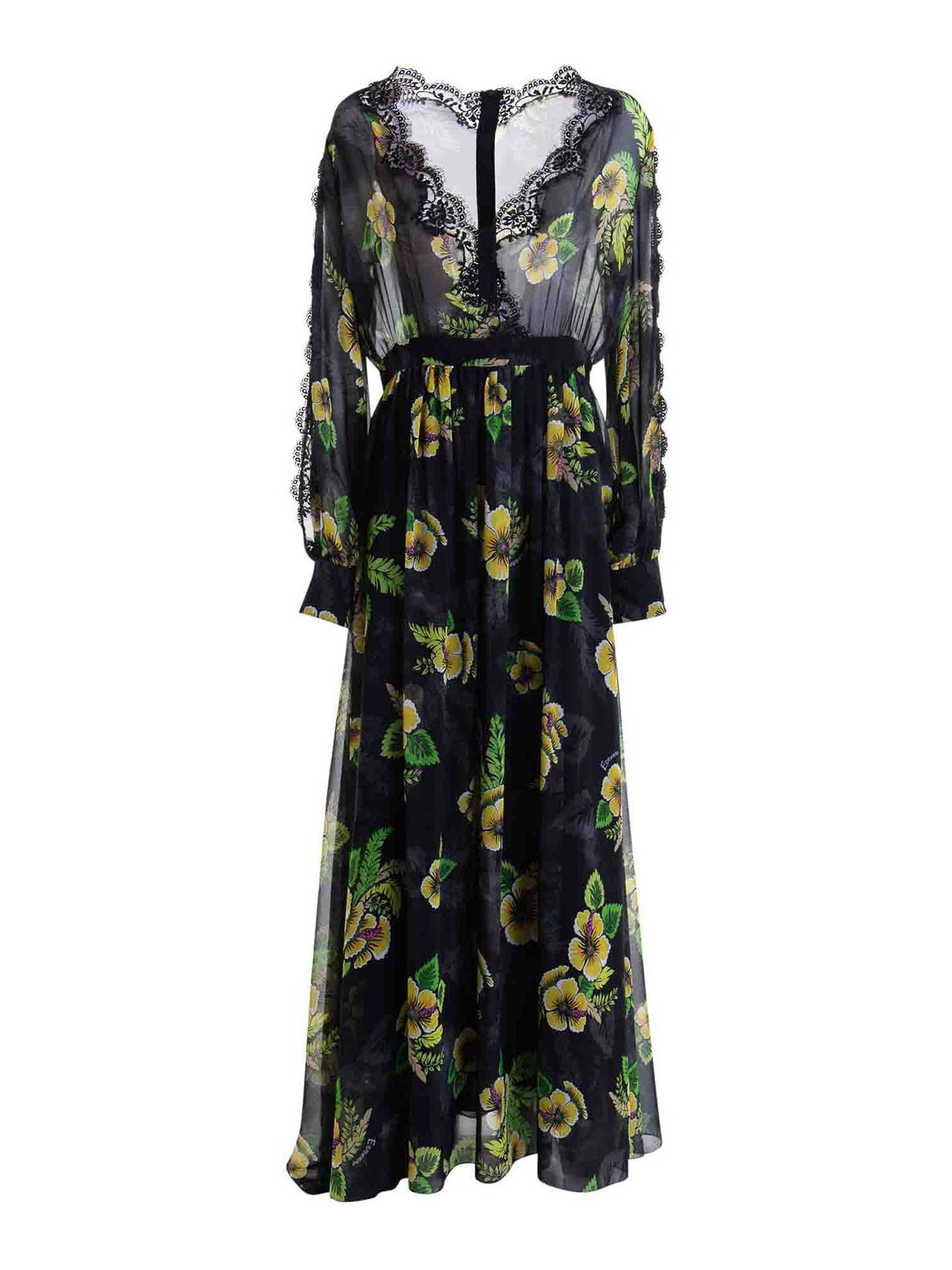 Back Zip Wide Sleeve Dress D44EQ049EC9MF338 (ERMANNO SCERVINO / ワンピース・ドレス・オールインワン ) | ERMANNO SCERVINO (エルマンノ シェルヴィーノ)