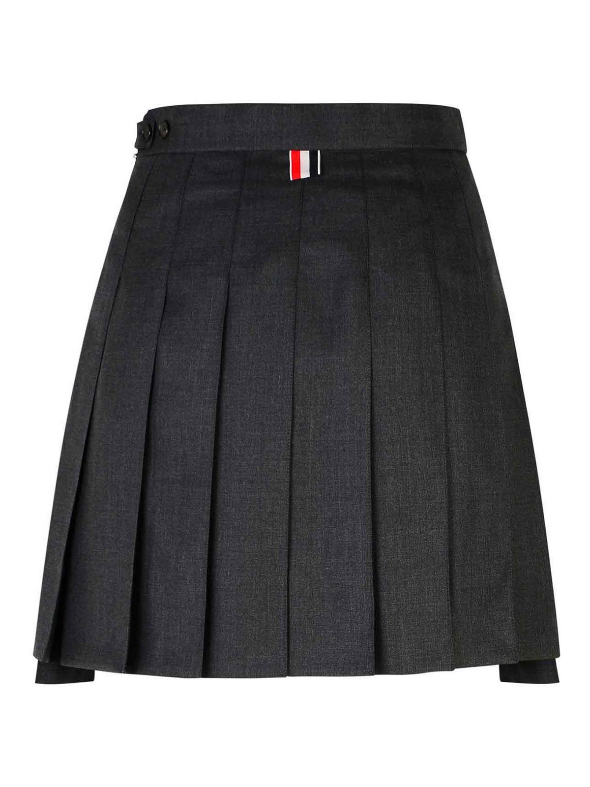 120S Dark Grey Wool Miniskirt FGC402V00626025 (Thom Browne / スカート ) | Thom Browne (トム・ブラウン)(1)