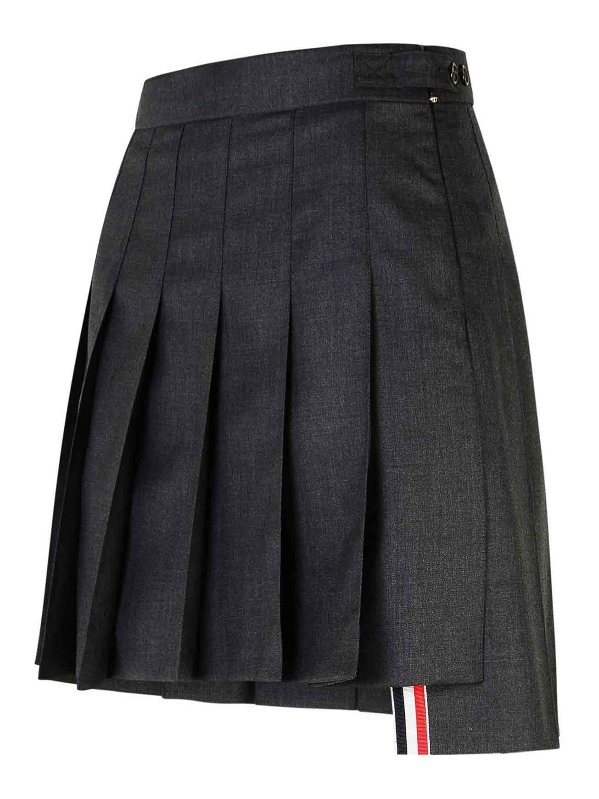 120S Dark Grey Wool Miniskirt FGC402V00626025 (Thom Browne / スカート ) | Thom Browne (トム・ブラウン)(2)