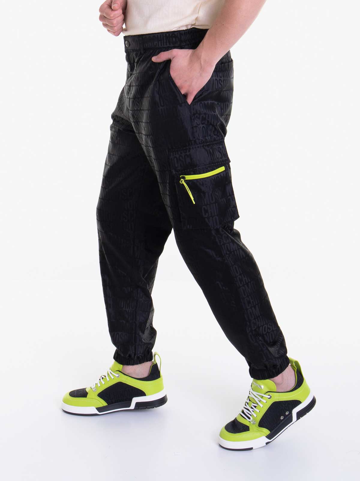 Loose Fit Zip Button Pants 031826160555 (MOSCHINO / パンツ ) | MOSCHINO (モスキーノ)(1)