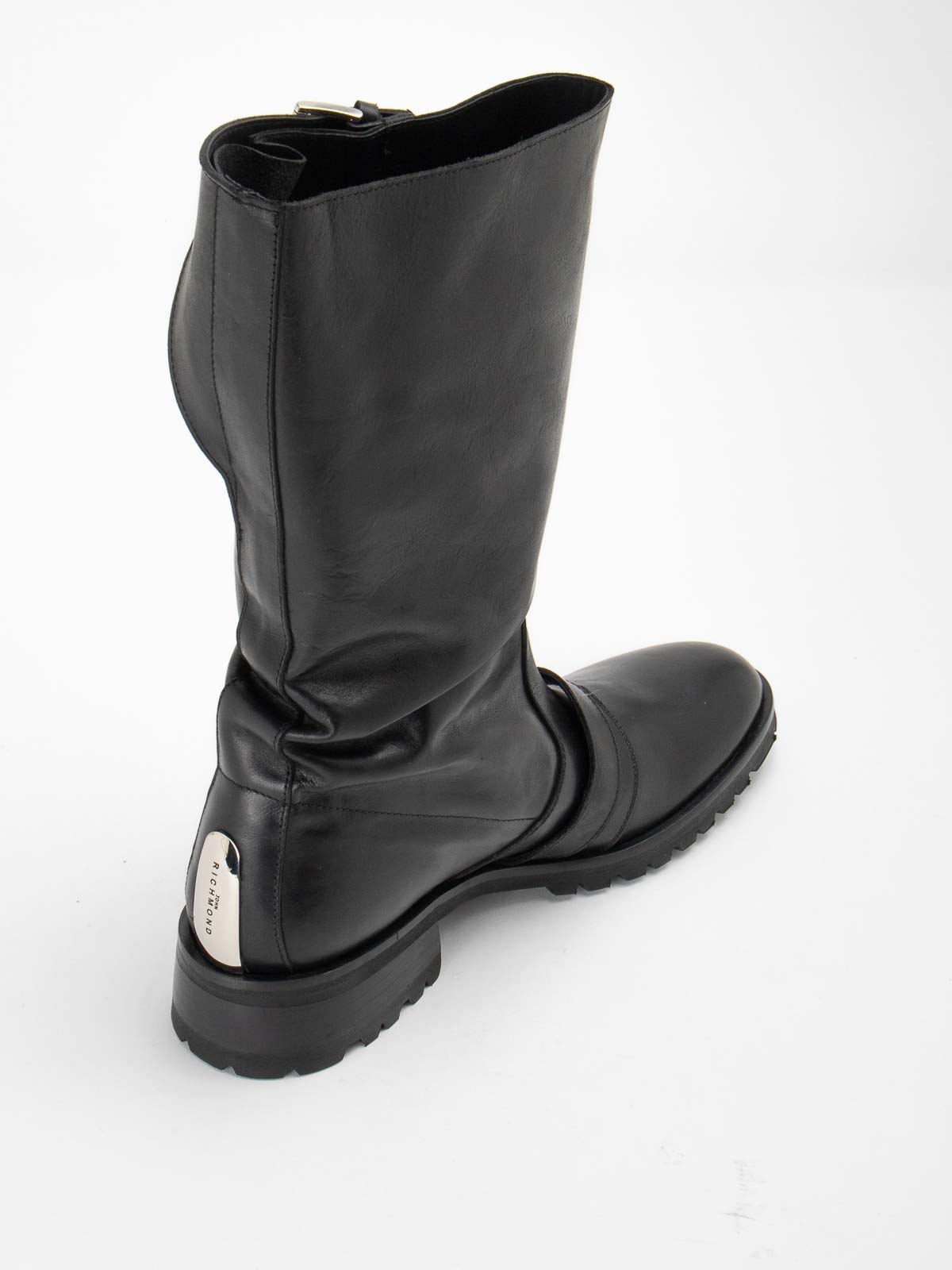 No Closure Metallic Ankle Boots 20054A (JOHN RICHMOND / ブーツ ) | JOHN RICHMOND (ジョン リッチモンド)(2)