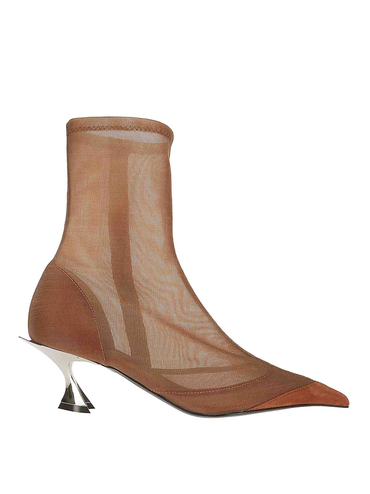 Suede Ankle boots MUSS24SC023CX013 (MUGLER / ブーツ ) | MUGLER (ミュグレー)