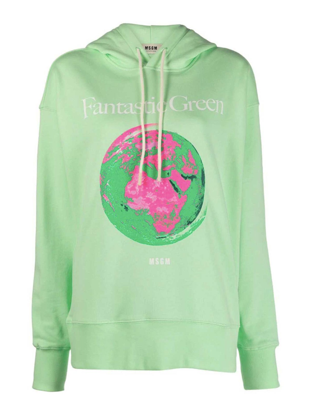 Fantastic Green Sweatshirt 3546MM0723758134 (MSGM / スウェット・フーディー ) | MSGM (エムエスジーエム)
