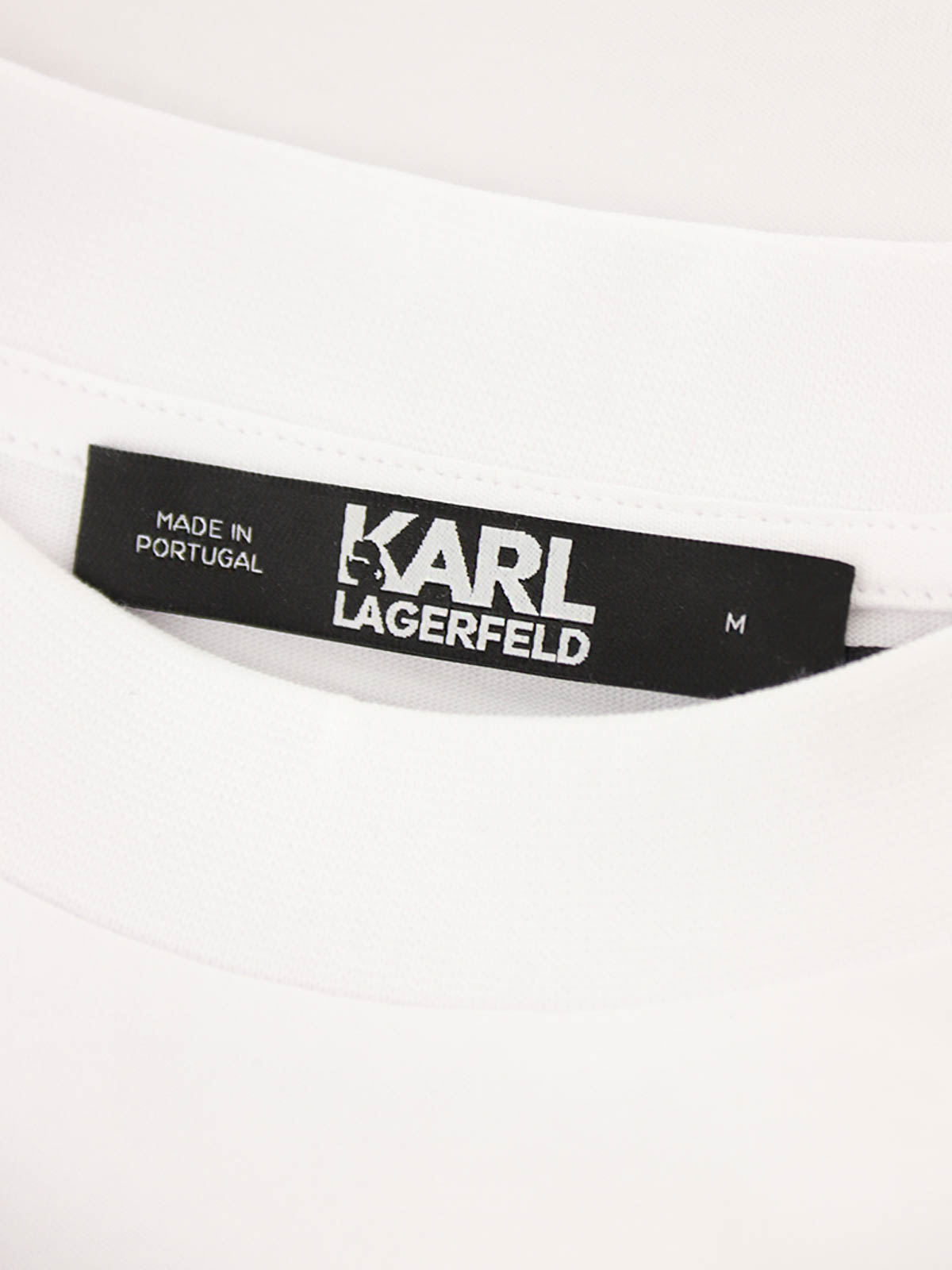 Karl Signature Hem T-Shirt 226W1703100 (KARL LAGERFELD / Tシャツ・カットソー ) | KARL LAGERFELD (カール・ラガーフェルド)(3)