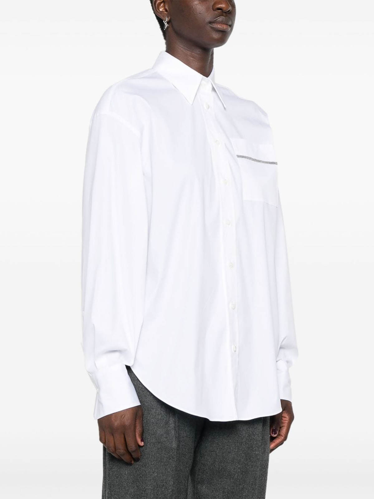 Cotton Shirt M0091ML926C159 (Brunello Cucinelli / シャツ・ブラウス ) | Brunello Cucinelli (ブルネロ・クチネリ)(2)