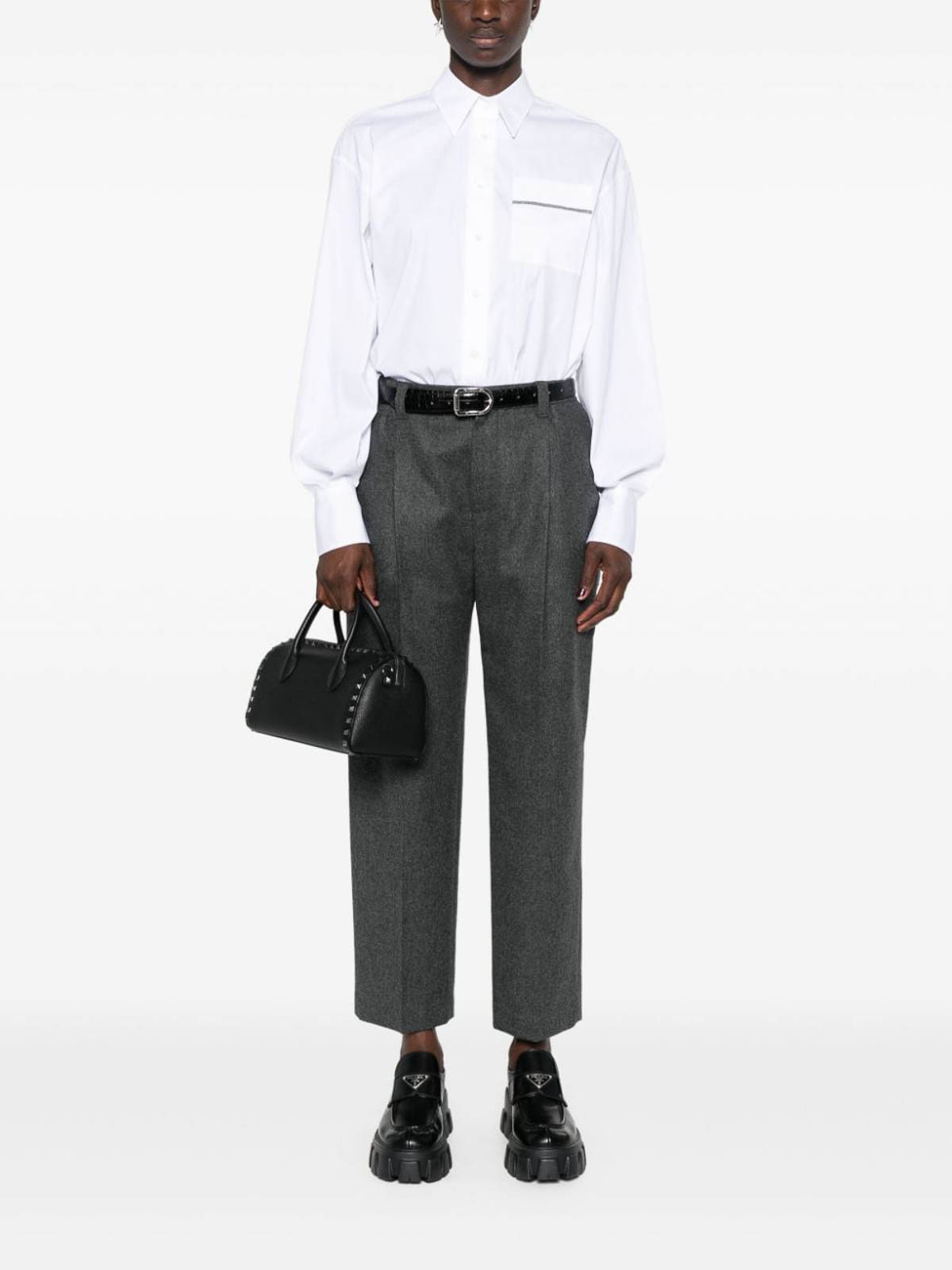 Cotton Shirt M0091ML926C159 (Brunello Cucinelli / シャツ・ブラウス ) | Brunello Cucinelli (ブルネロ・クチネリ)(3)