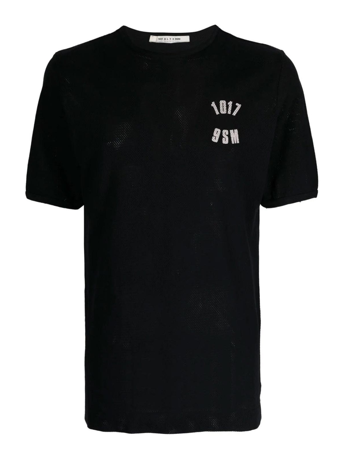 1017 9Sm Logo-Print Cotton T-Shirt AAMTS0363FA01BLK0001 (1017-ALYX-9SM / Tシャツ・カットソー ) | 1017-ALYX-9SM (アリクス)