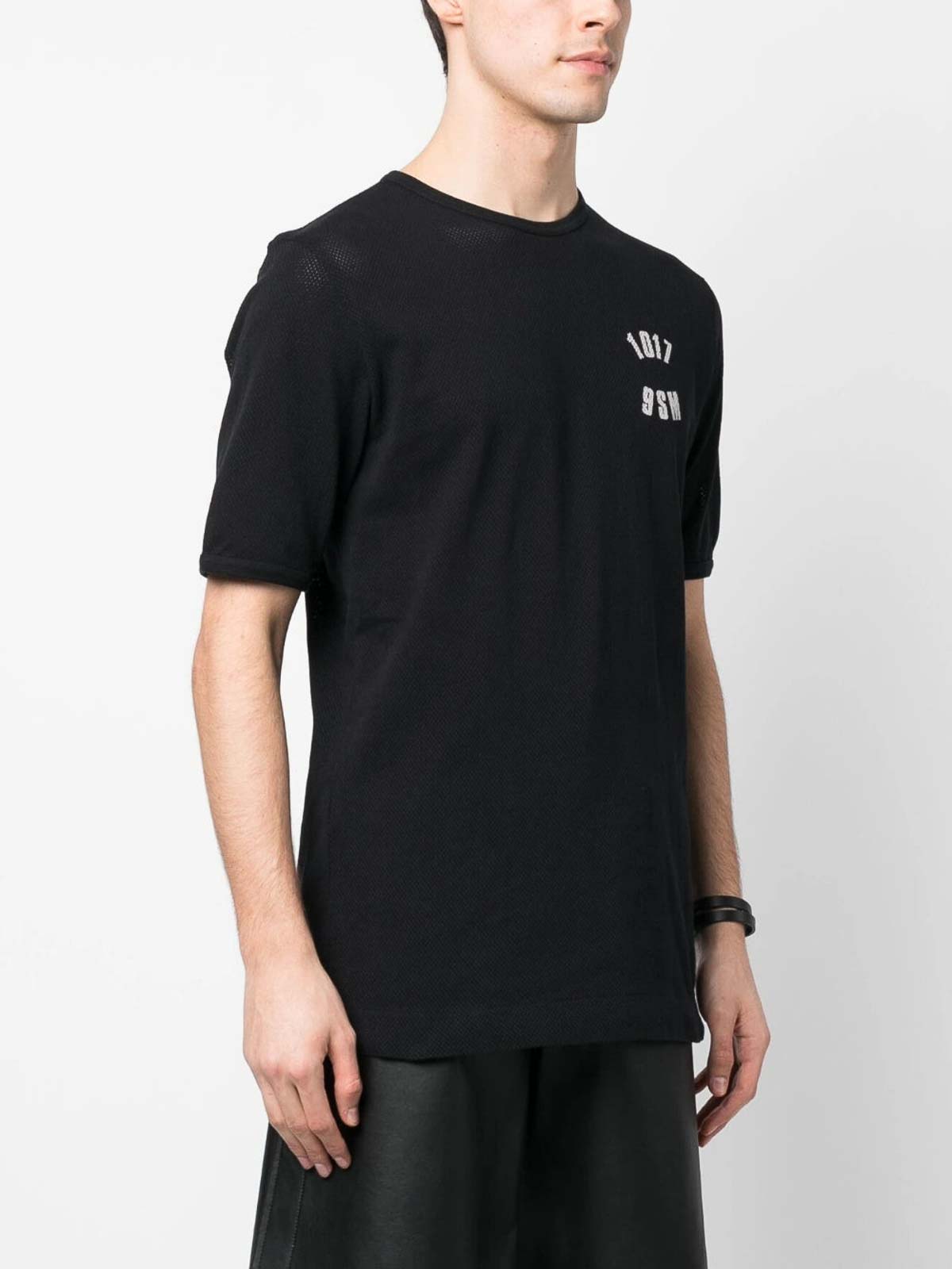 1017 9Sm Logo-Print Cotton T-Shirt AAMTS0363FA01BLK0001 (1017-ALYX-9SM / Tシャツ・カットソー ) | 1017-ALYX-9SM (アリクス)(3)