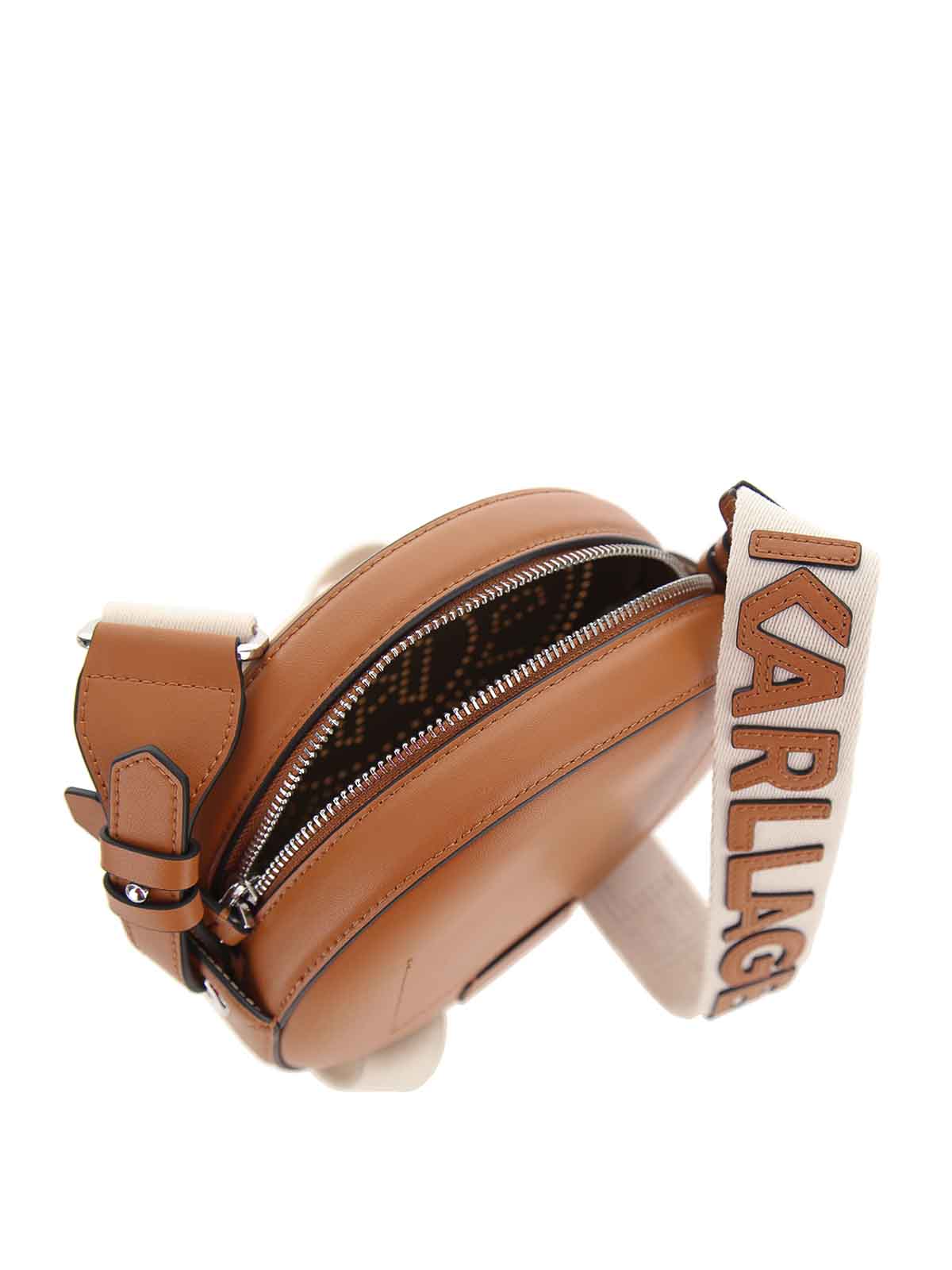 Round camera bag 231W3054774 (KARL LAGERFELD / ハンドバッグ・ショルダーバッグ ) | KARL LAGERFELD (カール・ラガーフェルド)(4)