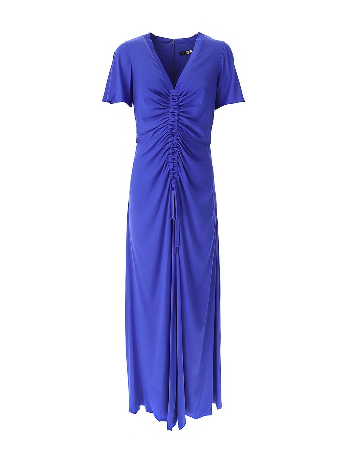 Rouched Maxi Dress 241W1312172 (KARL LAGERFELD / ワンピース・ドレス・オールインワン ) | KARL LAGERFELD (カール・ラガーフェルド)