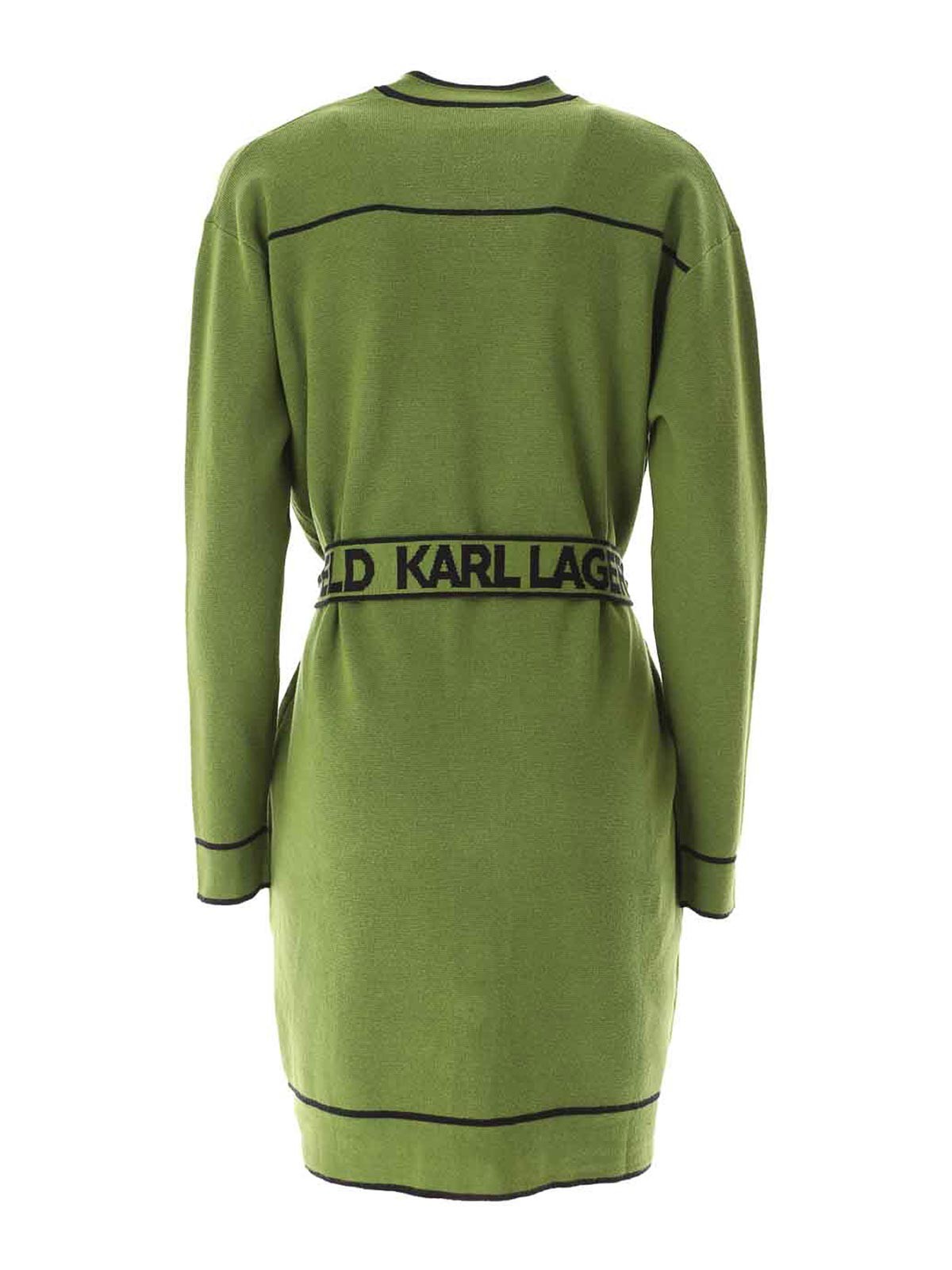 Belted Cardigan 221W2003477 (KARL LAGERFELD / ニット・セーター・カーディガン ) | KARL LAGERFELD (カール・ラガーフェルド)(1)