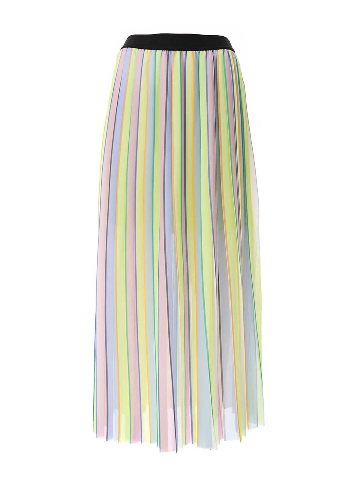 Stripe Pleated Skirt 241W1202RS4 (KARL LAGERFELD / スカート ) | KARL LAGERFELD (カール・ラガーフェルド)