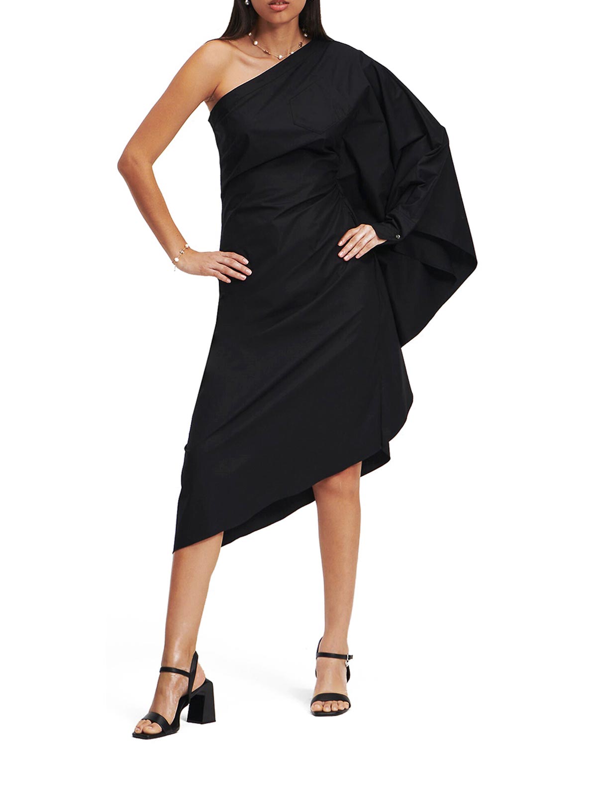 Huns asymmetrical dress 241W1302999 (KARL LAGERFELD / ワンピース・ドレス・オールインワン ) | KARL LAGERFELD (カール・ラガーフェルド)(6)