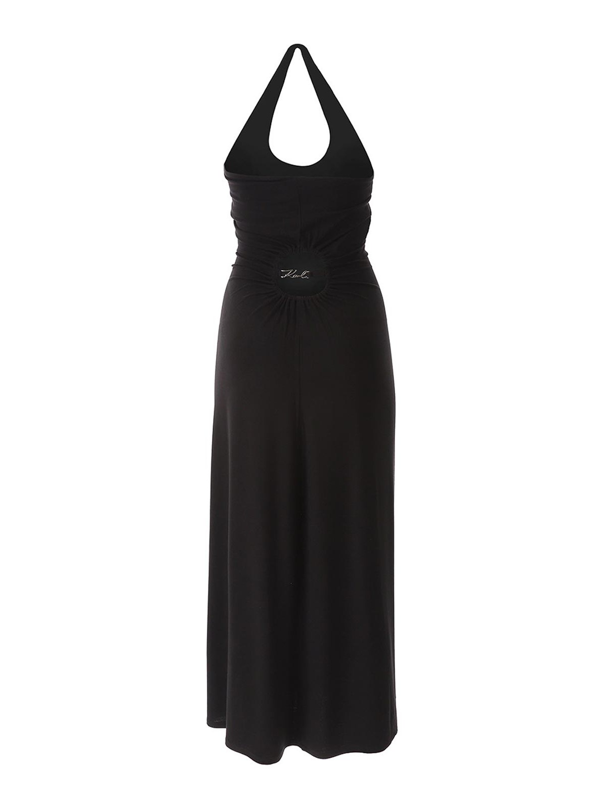 Karl one shoulder maxi dress 241W2200999 (KARL LAGERFELD / ワンピース・ドレス・オールインワン ) | KARL LAGERFELD (カール・ラガーフェルド)(1)