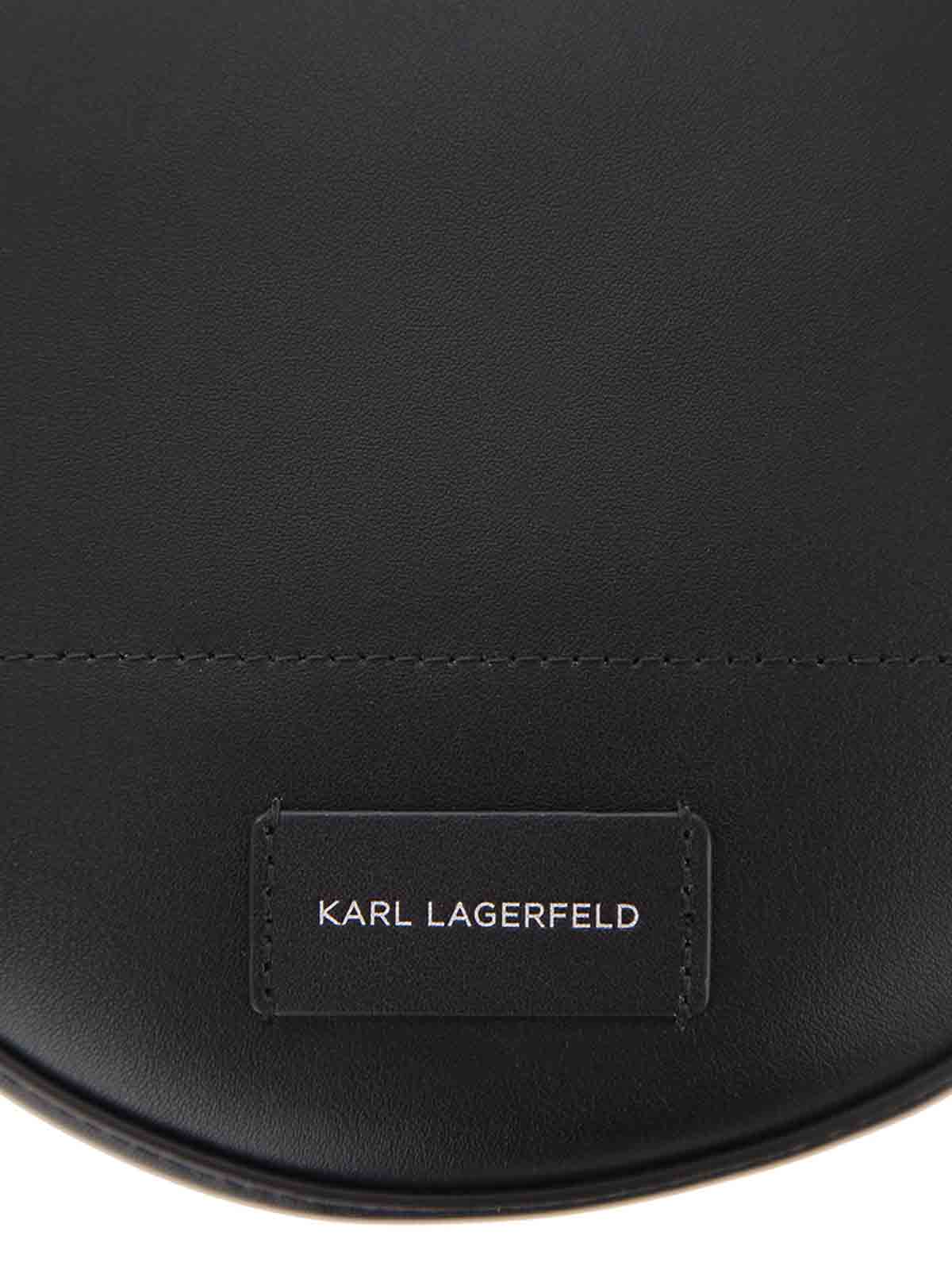 Round camera bag 231W3054999 (KARL LAGERFELD / ハンドバッグ・ショルダーバッグ ) | KARL LAGERFELD (カール・ラガーフェルド)(4)