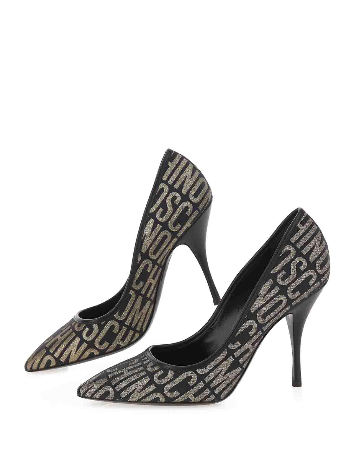 Logo Lurex Pump MN1005AC1I10500A (MOSCHINO / パンプス・ハイヒール ) | MOSCHINO (モスキーノ)(4)