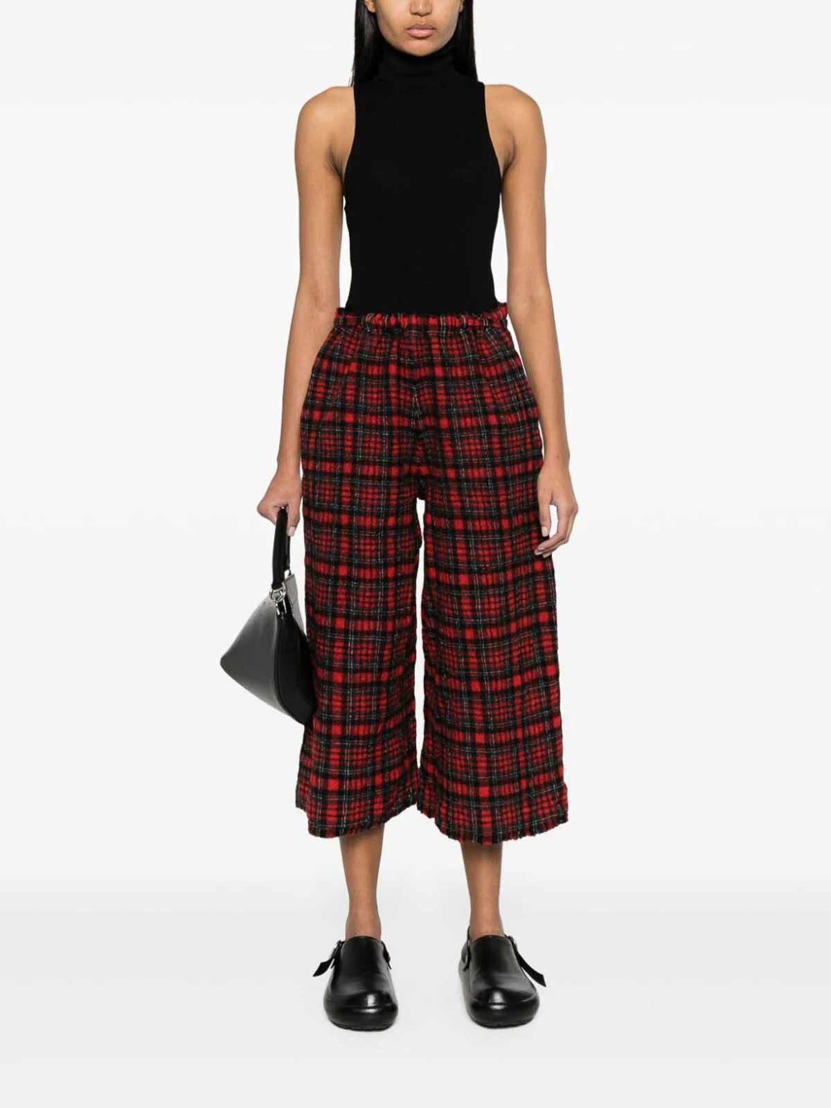 Checked blouse P15BNWTARTAN (daniela gregis / パンツ ) | daniela gregis (ダニエラ グレジス)(3)