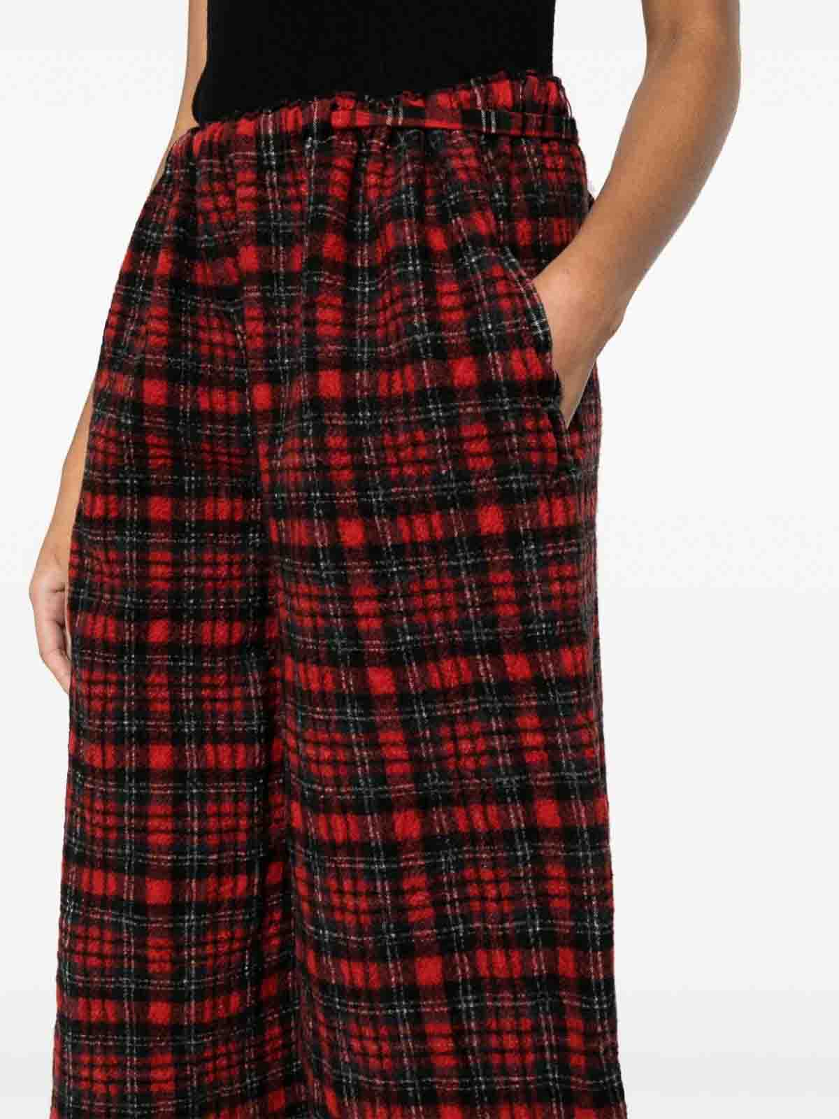 Checked blouse P15BNWTARTAN (daniela gregis / パンツ ) | daniela gregis (ダニエラ グレジス)(4)